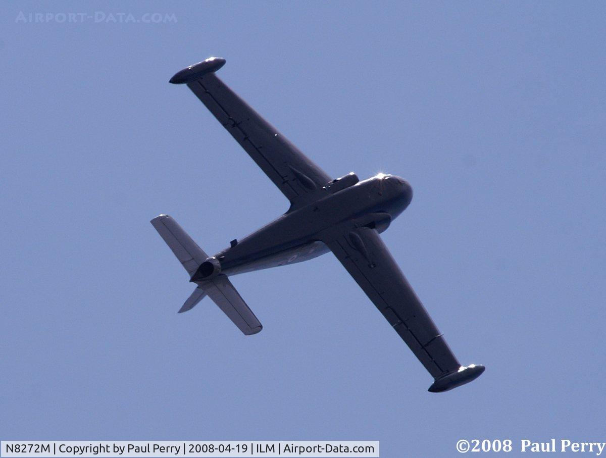 N8272M, 1961 BAC 84 Jet Provost T.4 C/N PAC/W/15526, Upside down