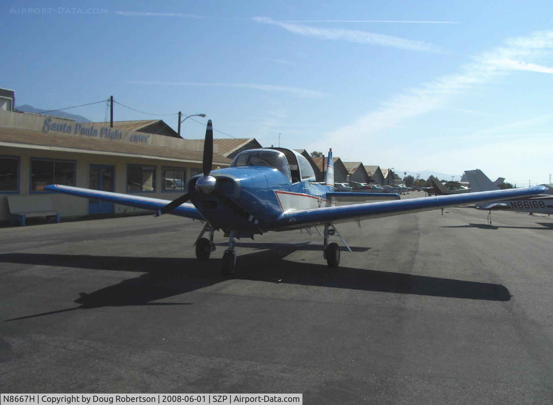 N8667H, 1947 North American Navion C/N NAV-4-667, 1947 North American NAVION, 285 Hp Continental conversion, Young Eagles Program flight-ages 8-18 eligible. This aircraft has given hundreds of kids free rides.