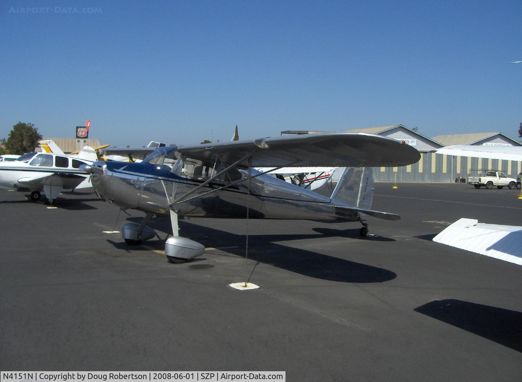 N4151N, 1947 Cessna 140 C/N 13873, 1947 Cessna 140, Continental C85 85 Hp