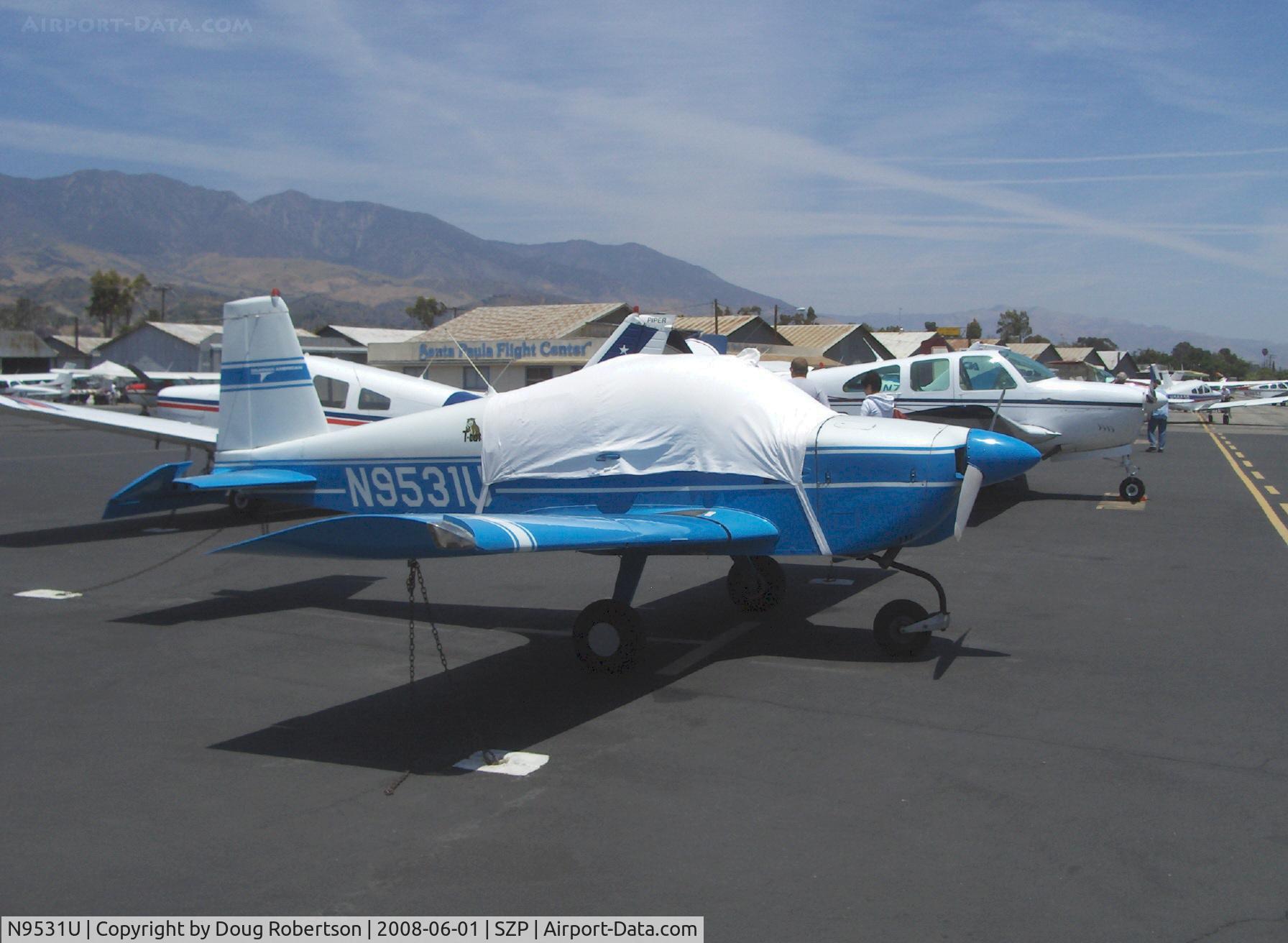 N9531U, 1977 Grumman American AA-1C Lynx C/N AA1C0027, 1977 Grumman American AA-1C LYNX, Lycoming O-235 115 Hp