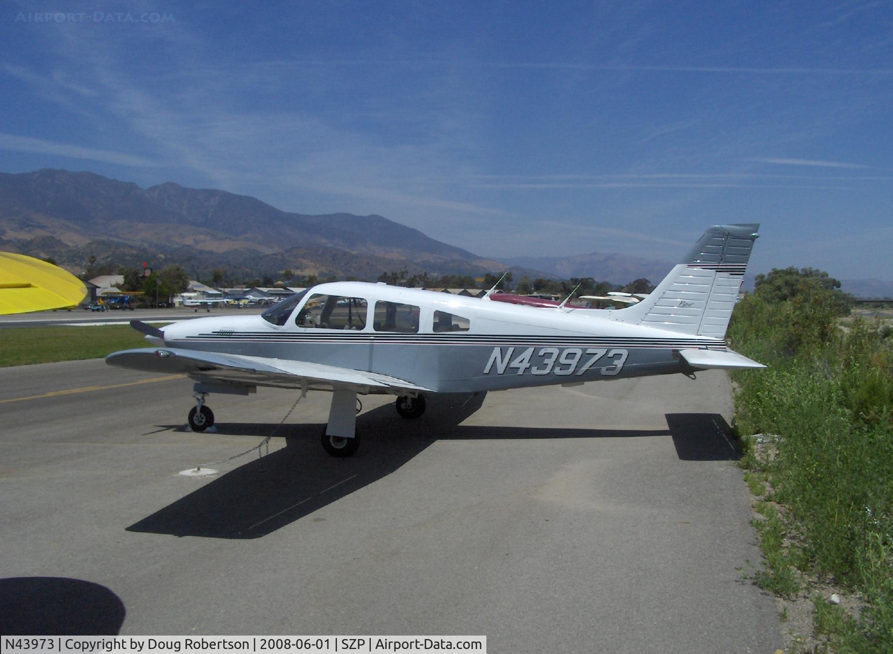 N43973, 1977 Piper PA-28R-201T Cherokee Arrow III C/N 28R-7703322, 1977 Piper PA-28R-201T TURBO ARROW III, Continental TSIO-360-F 200 Hp, first year of tapered wing