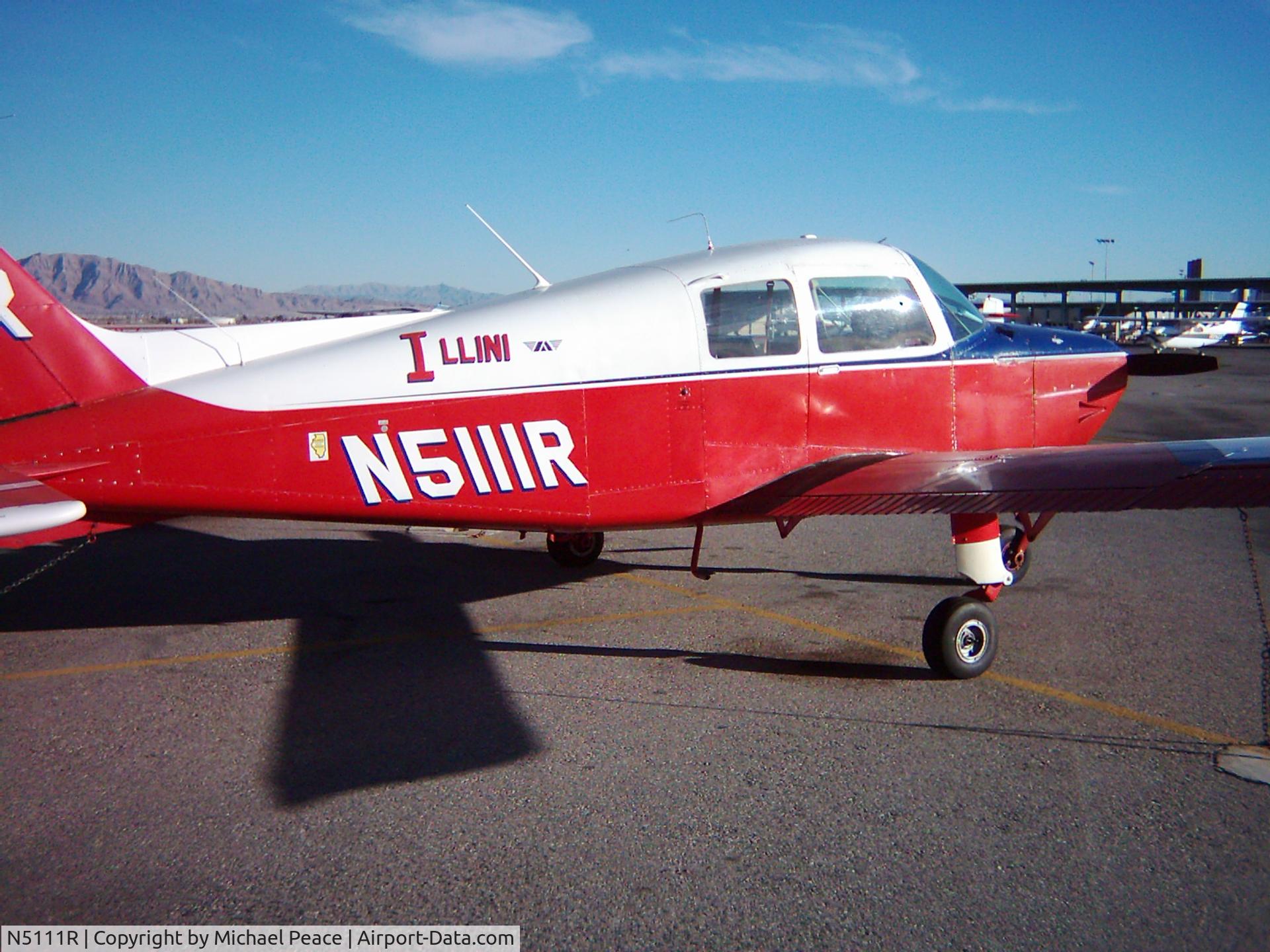 N5111R, 1974 Beech B19 Sport 150 C/N MB-645, Las Vegas after 4 days of flying