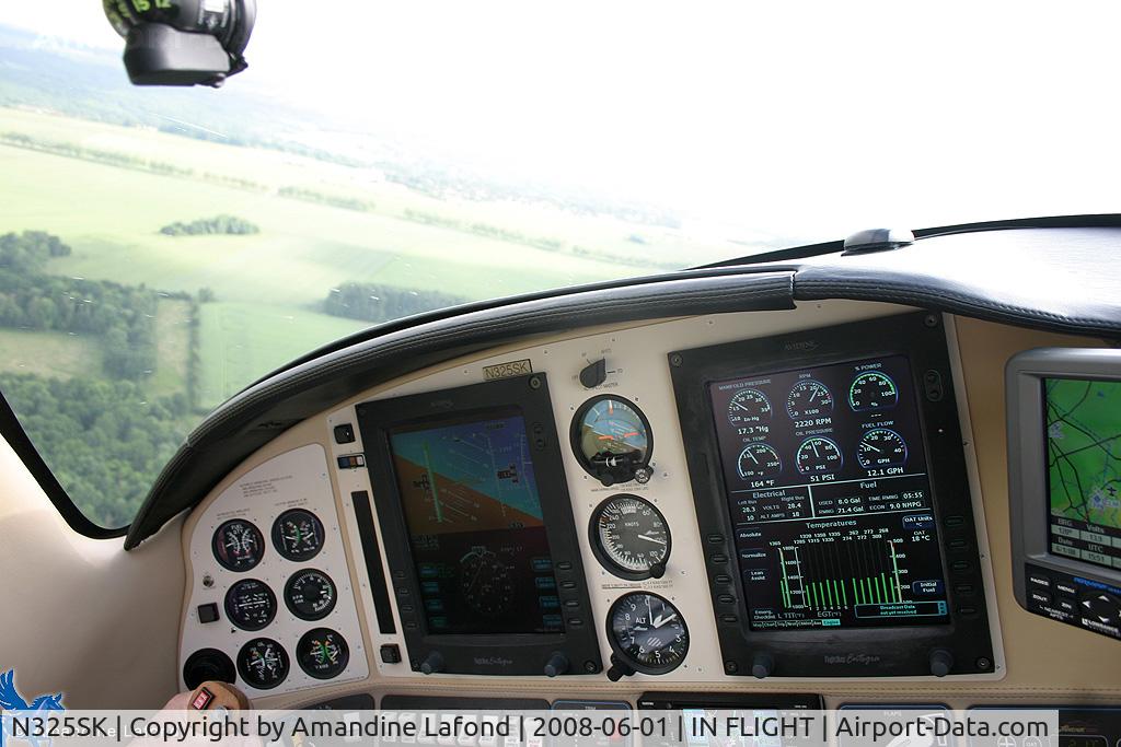 N325SK, 2005 Lancair LC41-550FG C/N 41528, In flight