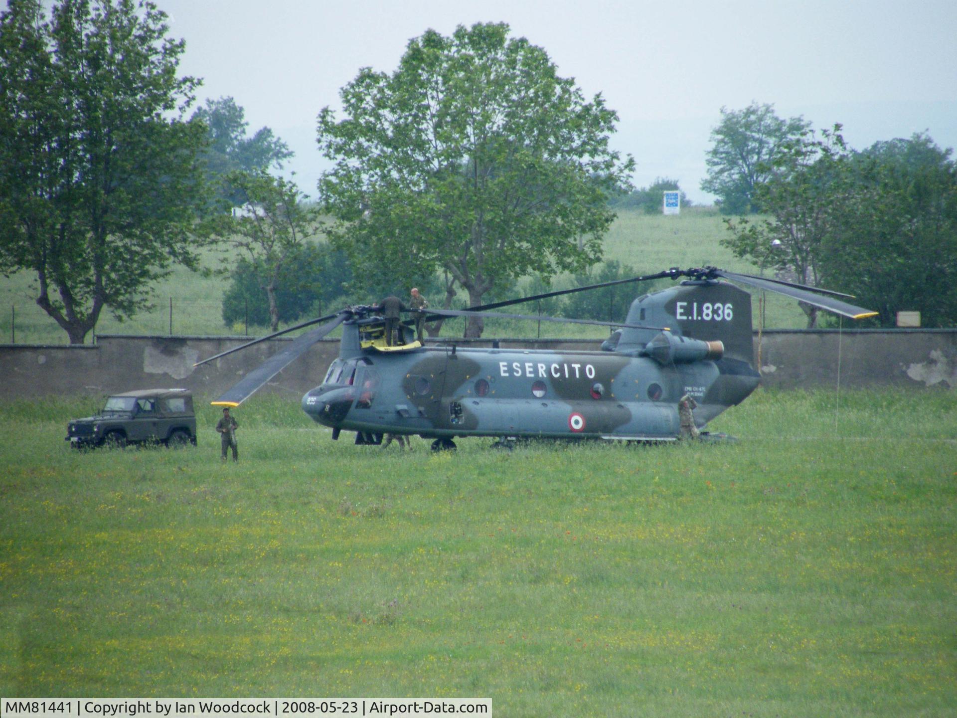 MM81441, Boeing Vertol CH-47C Chinook C/N M-037/12169, Meridionali CH-47C/Italian Army/Viterbo (South)