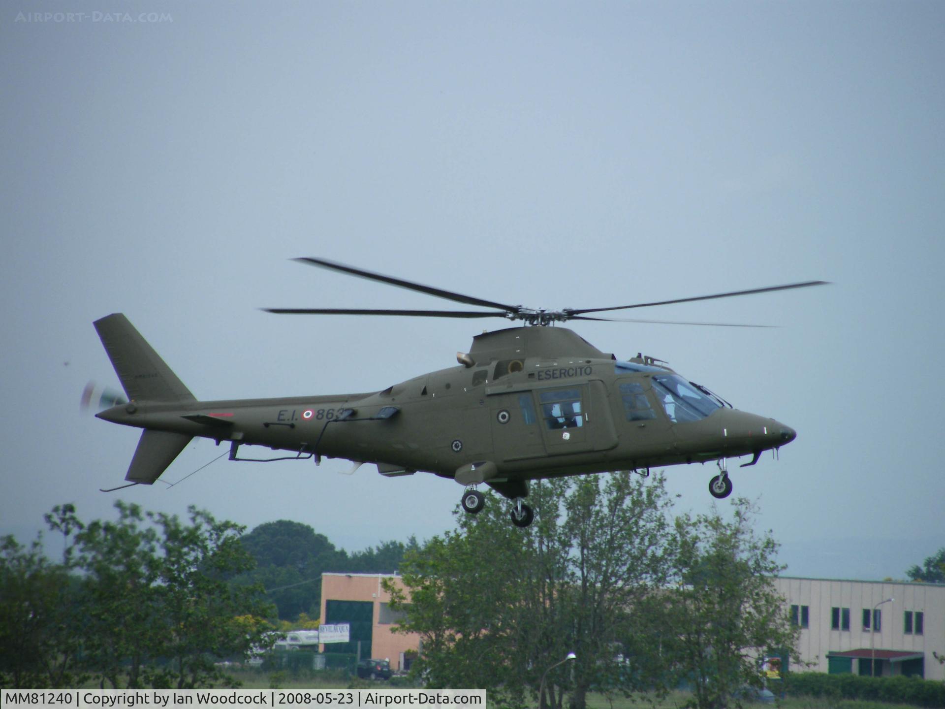 MM81240, Agusta A-109CM C/N 7374, Agusta A-109/Italian Army/Viterbo (South)