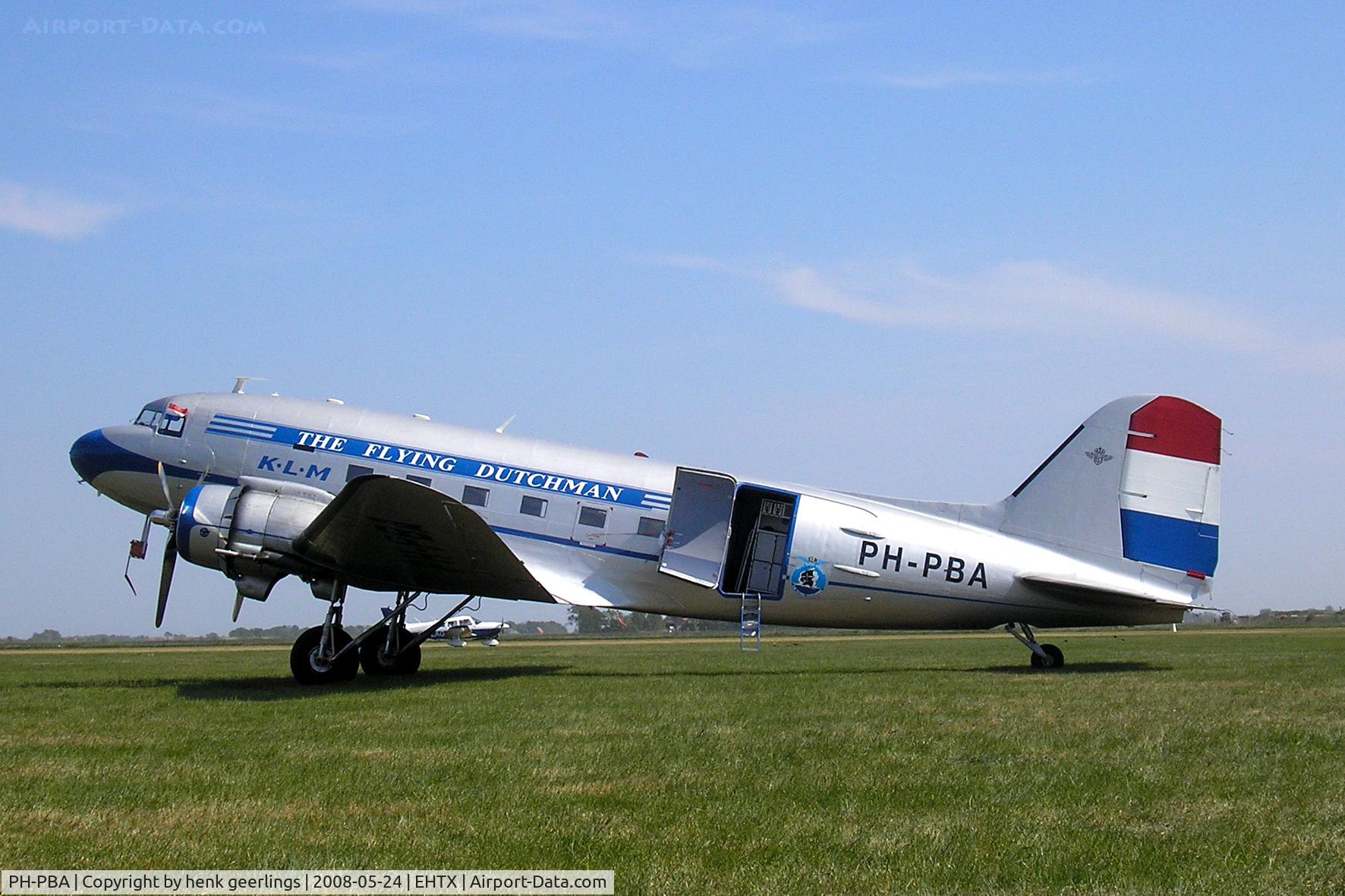 PH-PBA, 1943 Douglas DC-3C-S1C3G (C-47A-75-DL) C/N 19434, Texel Taildragger & Old Timer Fly-In