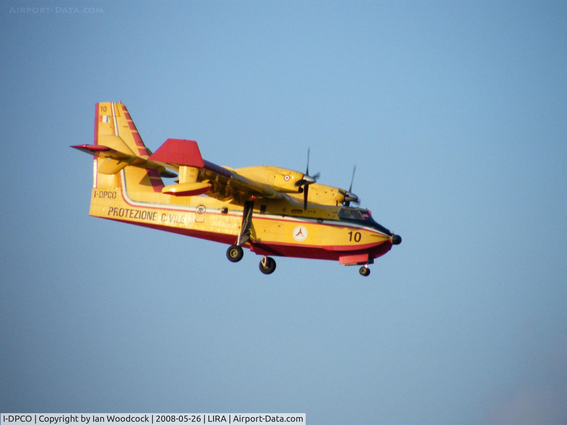 I-DPCO, 2007 Canadair CL-215-6B11 CL-415 C/N 2009, Canadair CL-415/Protezionr Civile/Ciampino