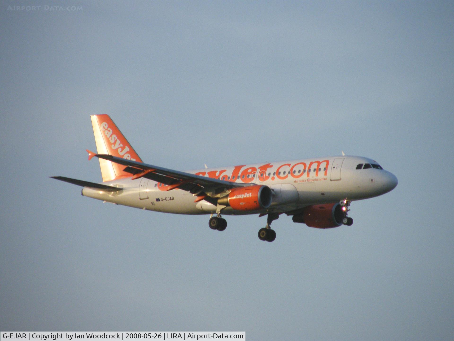 G-EJAR, 2005 Airbus A319-111 C/N 2412, Airbus A319 111/Easyjet/Ciampino
