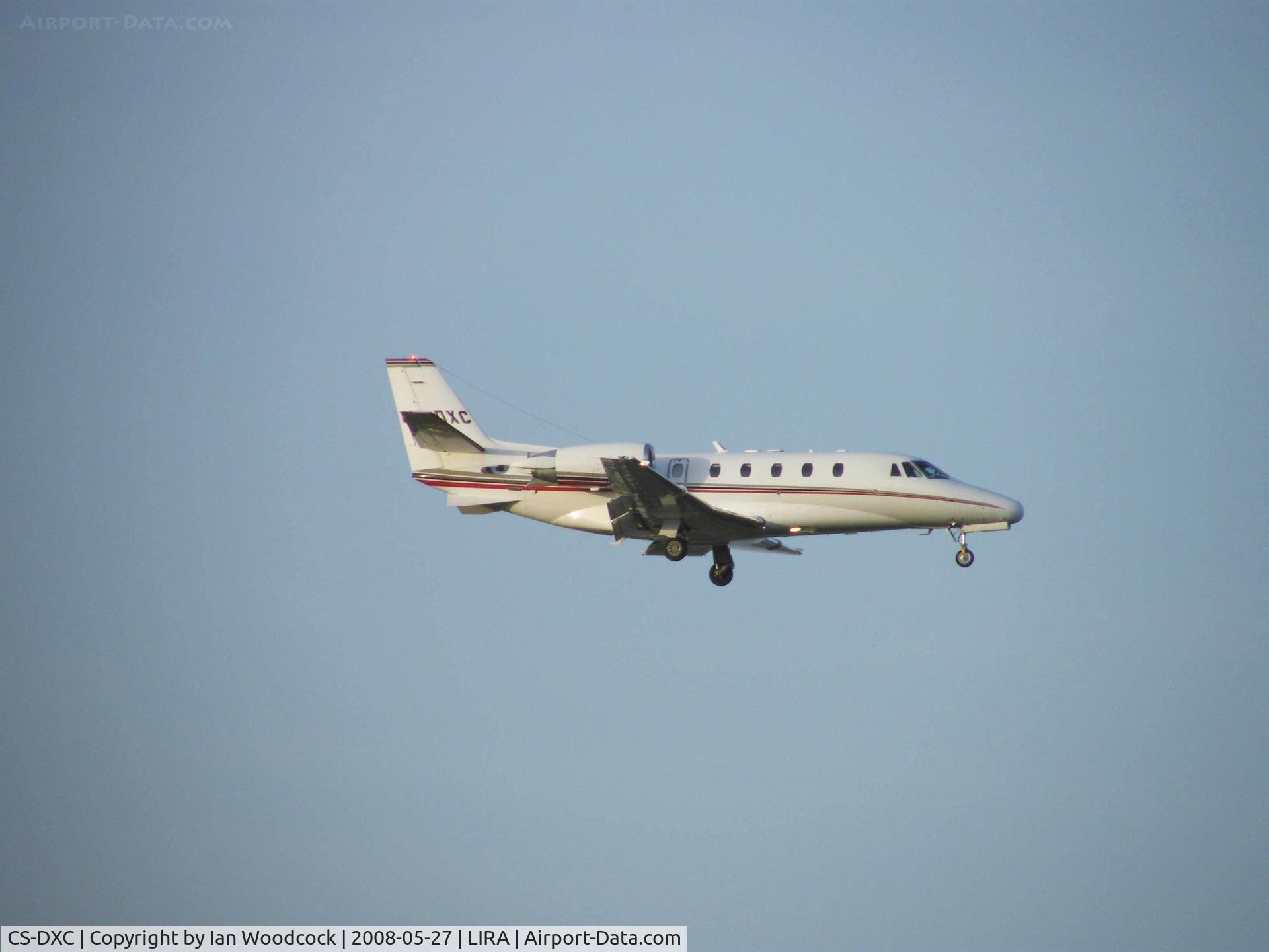 CS-DXC, 2005 Cessna 560XL C/N 560-5559, Cessna 560/NetJets Europe/Ciampino