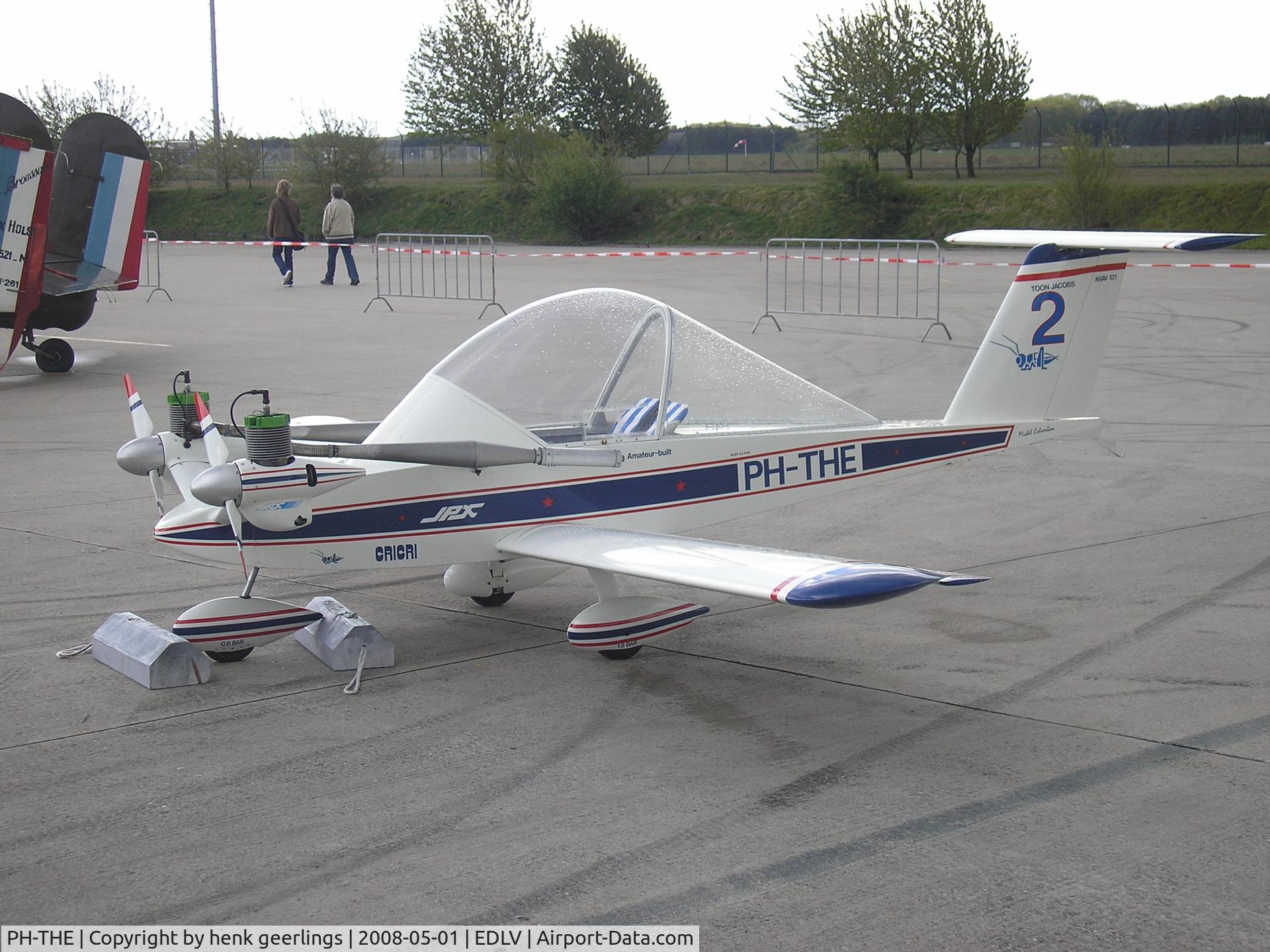 PH-THE, Colomban MC-15 Cri-Cri (Cricket) C/N NVAV-131, Airport-Festival Airport Weeze 01 May 2008