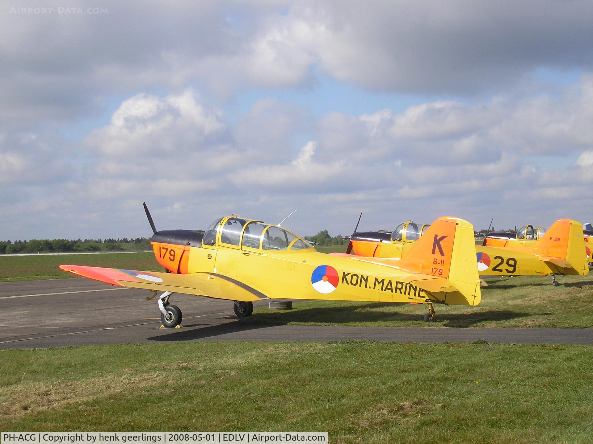 PH-ACG, Fokker S.11-1 Instructor C/N 6279, Airport-Festival Airport Weeze 01 May 2008