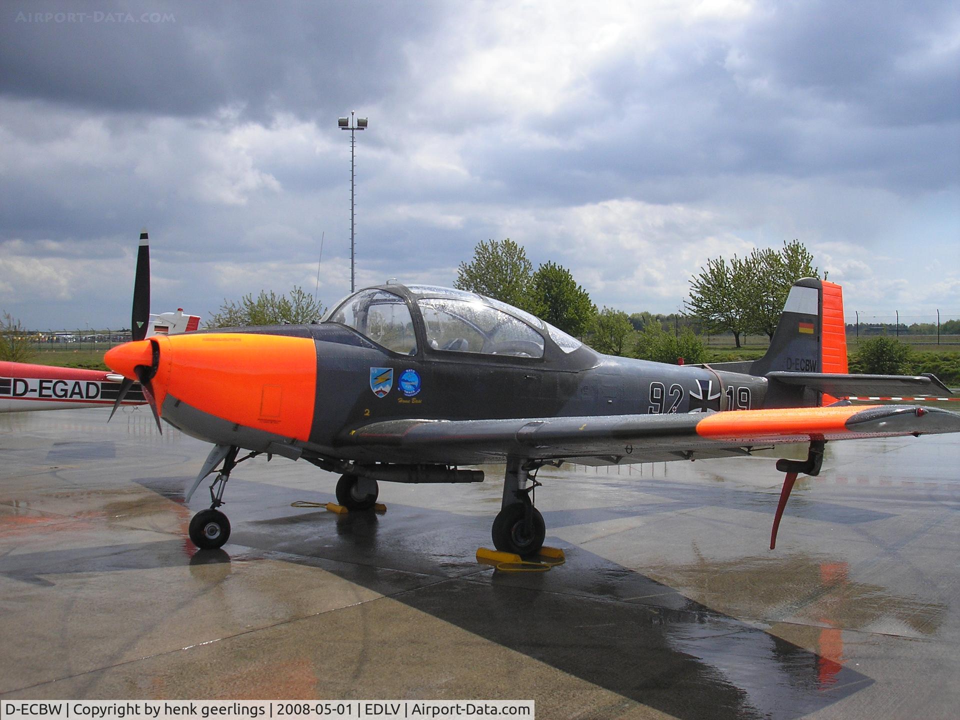 D-ECBW, 1958 Focke-Wulf FWP-149D C/N 316, Airport-Festival Airport Weeze 01 May 2008