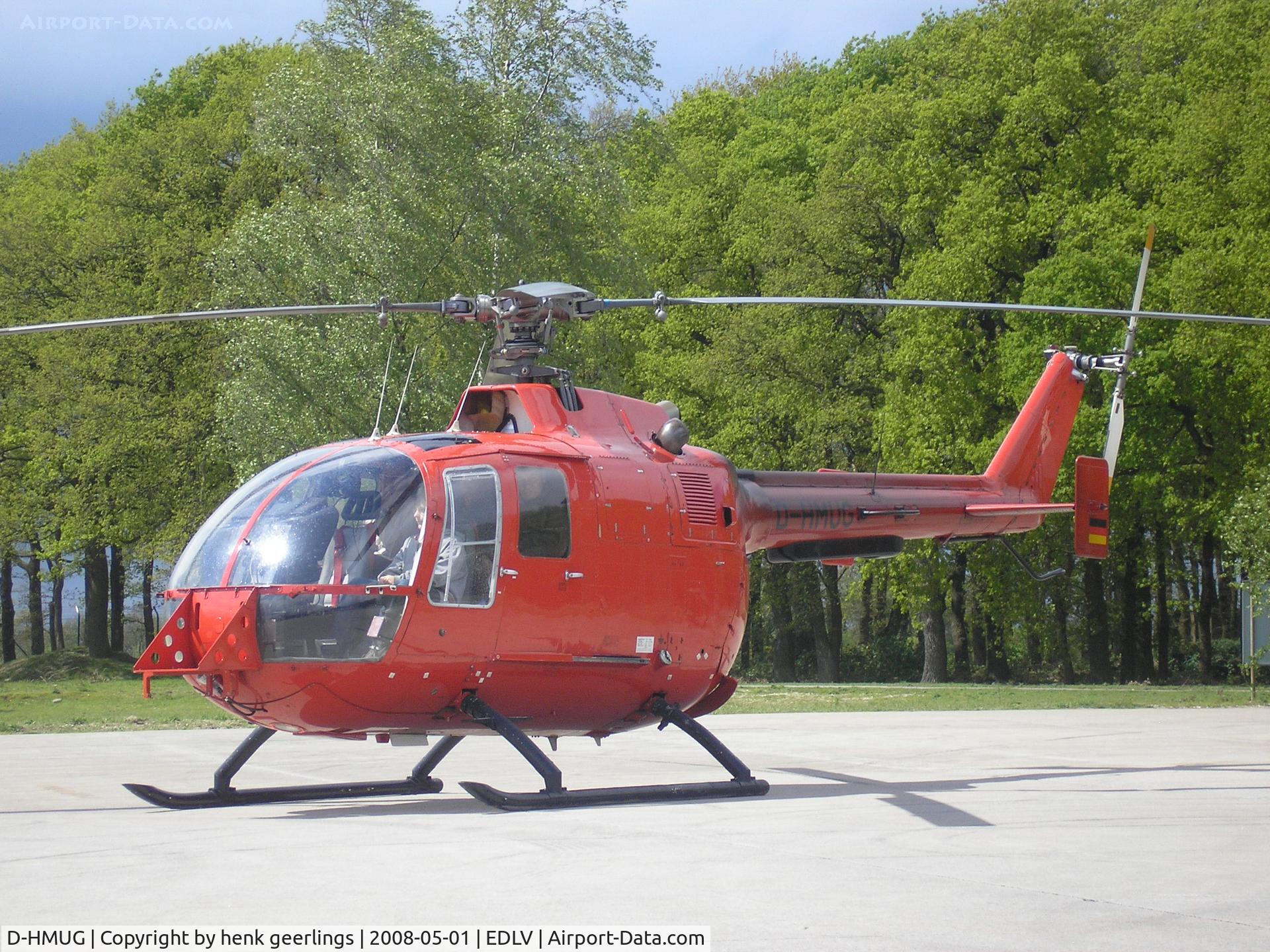 D-HMUG, MBB Bo-105C C/N S-121, Airport-Festival Airport Weeze 01 May 2008