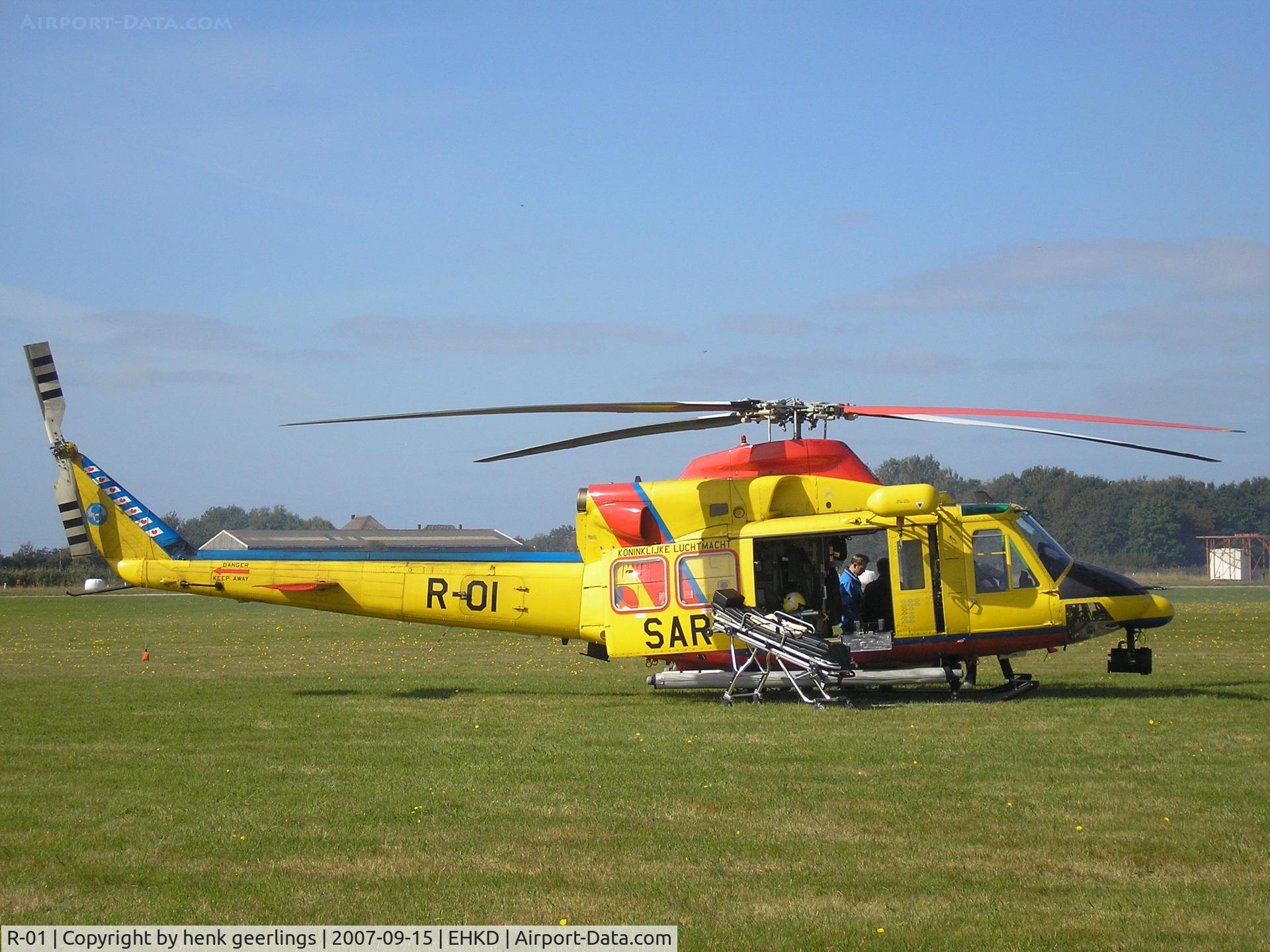 R-01, Agusta AB-412SP C/N 25630, Heldair Maritime Air Show Den Helder Airport