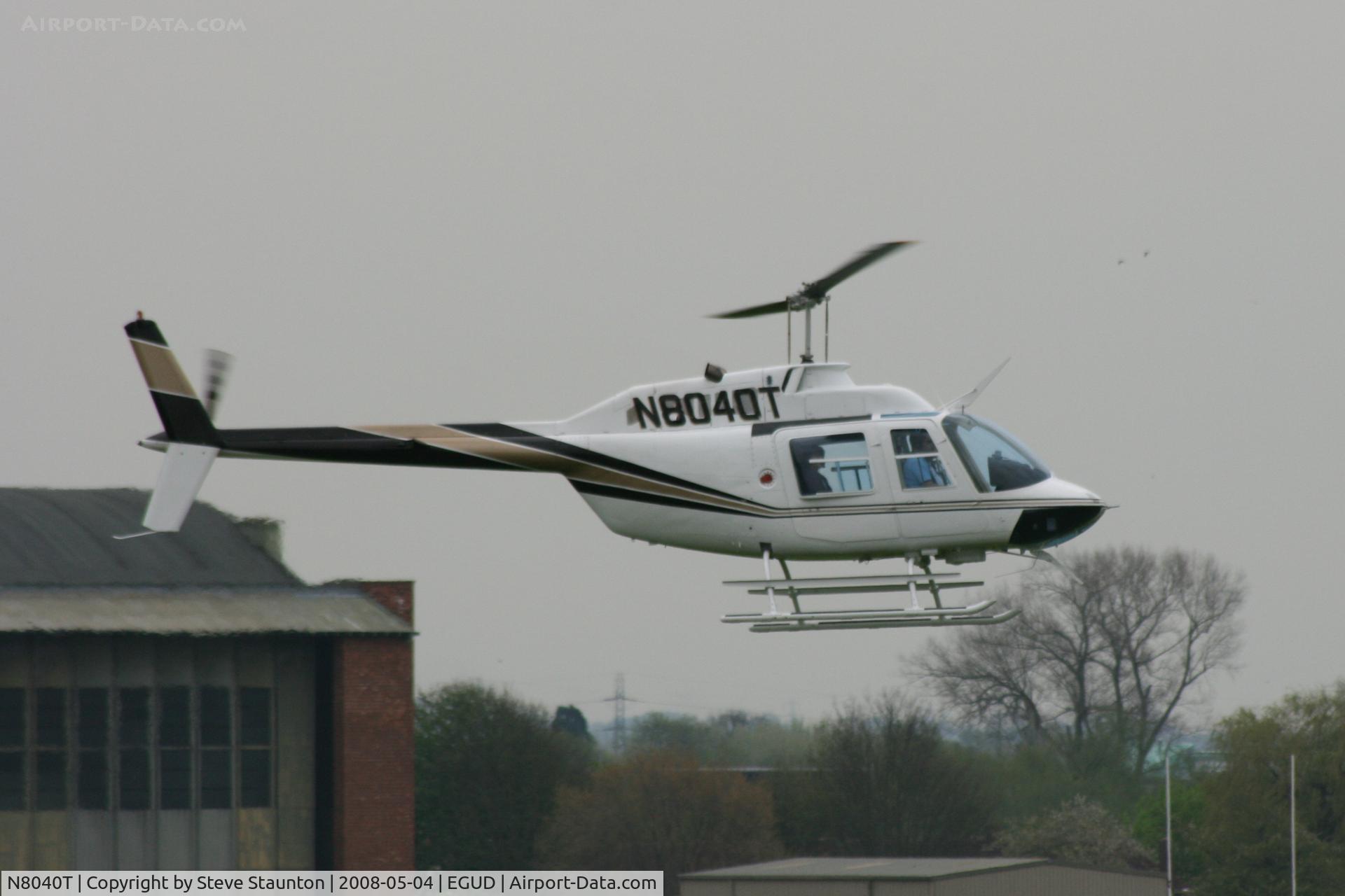 N8040T, 1982 Bell 206B JetRanger III C/N 3615, Taken at Abingdon Air & County Show 2008 in aid of the Thames Valley and Chiltern Air Ambulance (http://www.abingdonfayre.com/)
