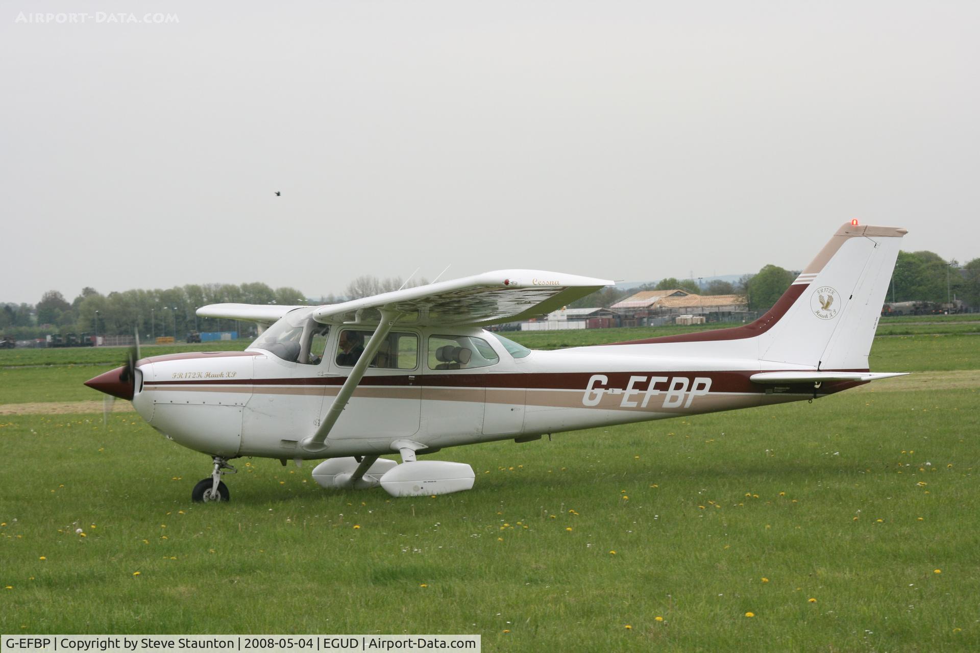 G-EFBP, 1980 Reims FR172K Hawk XP C/N 0664, Taken at Abingdon Air & County Show 2008 in aid of the Thames Valley and Chiltern Air Ambulance (http://www.abingdonfayre.com/)