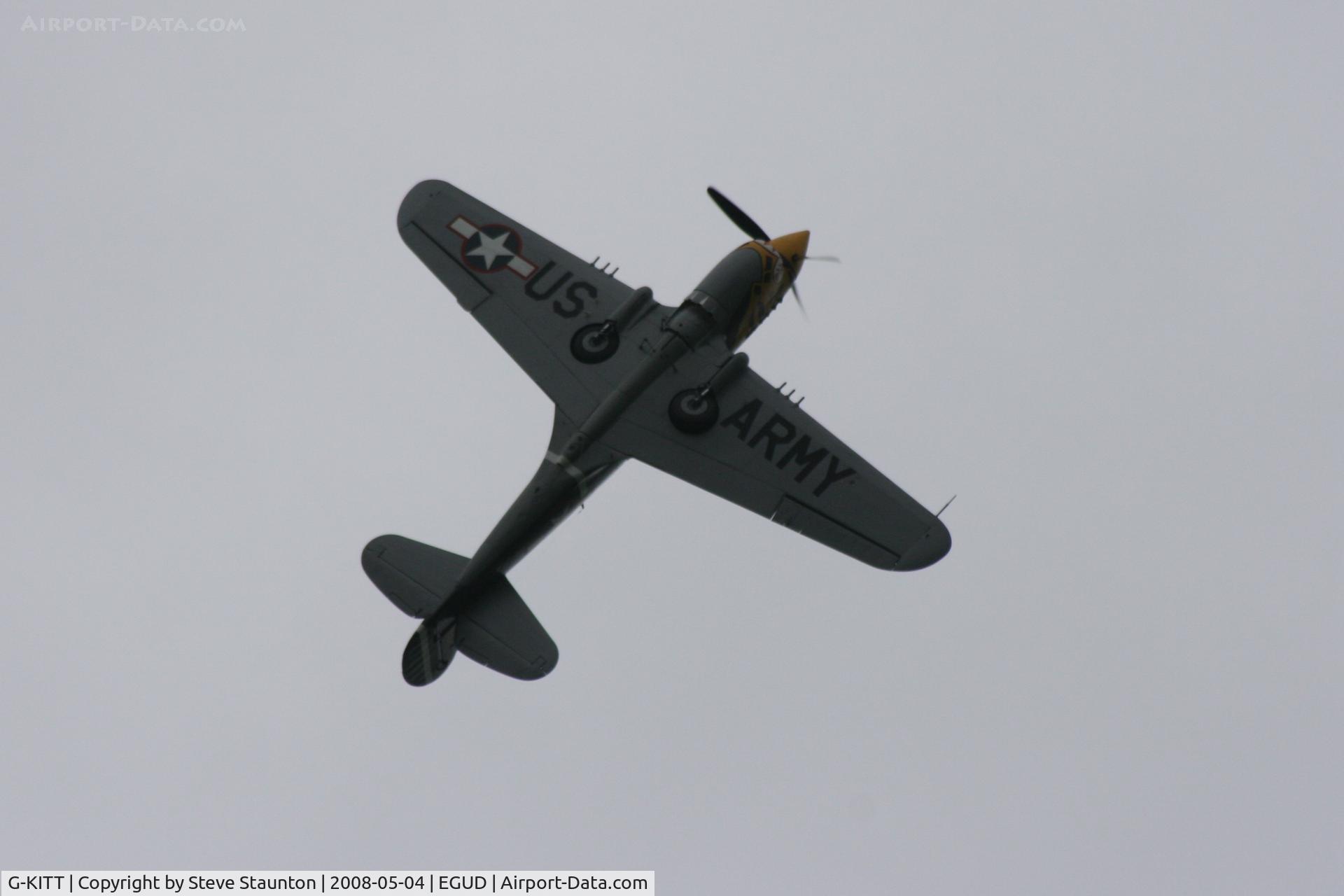 G-KITT, 1943 Curtiss P-40M Warhawk C/N 27490, Taken at Abingdon Air & County Show 2008 in aid of the Thames Valley and Chiltern Air Ambulance (http://www.abingdonfayre.com/)