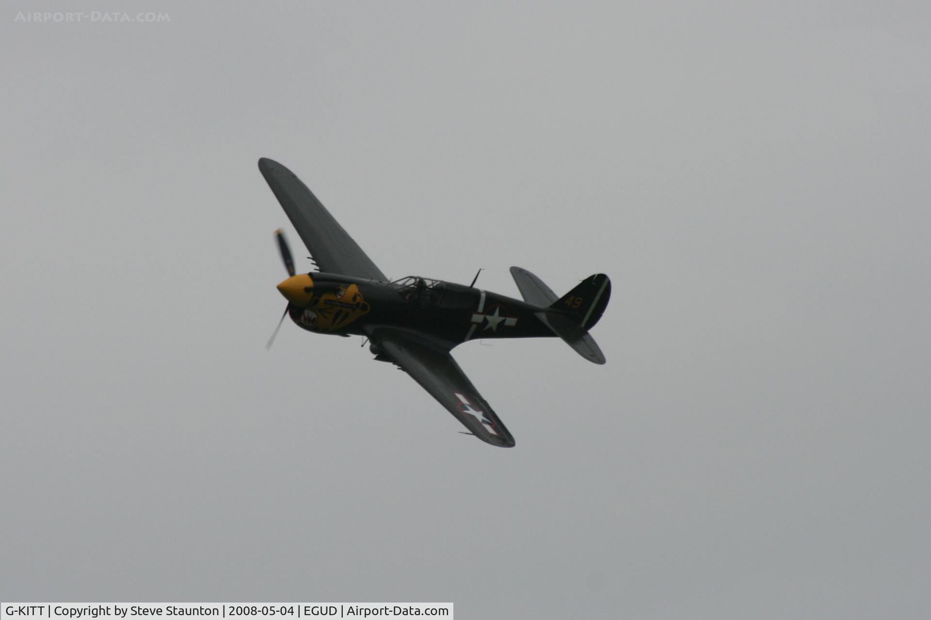 G-KITT, 1943 Curtiss P-40M Warhawk C/N 27490, Taken at Abingdon Air & County Show 2008 in aid of the Thames Valley and Chiltern Air Ambulance (http://www.abingdonfayre.com/)