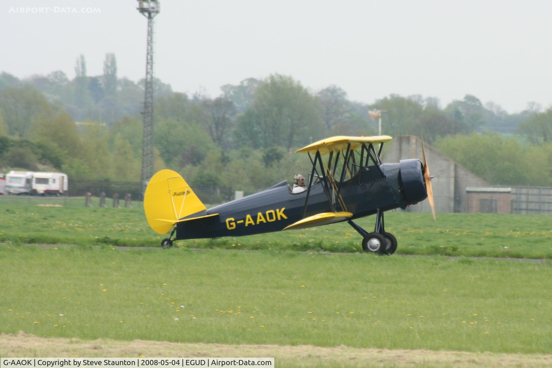 G-AAOK, 1929 Curtiss-Wright Travel Air 12Q C/N 2026, Taken at Abingdon Air & County Show 2008 in aid of the Thames Valley and Chiltern Air Ambulance (http://www.abingdonfayre.com/)