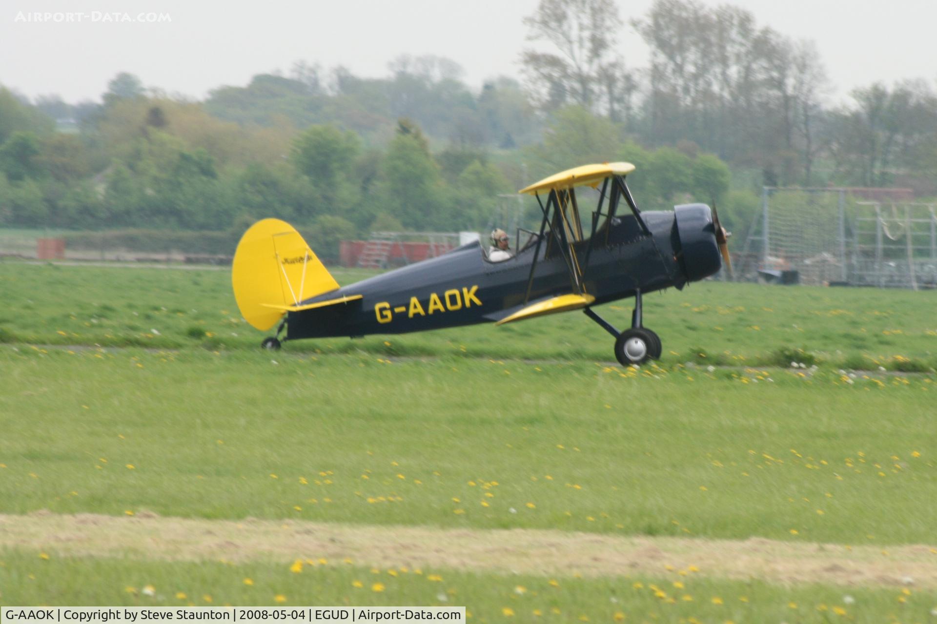 G-AAOK, 1929 Curtiss-Wright Travel Air 12Q C/N 2026, Taken at Abingdon Air & County Show 2008 in aid of the Thames Valley and Chiltern Air Ambulance (http://www.abingdonfayre.com/)