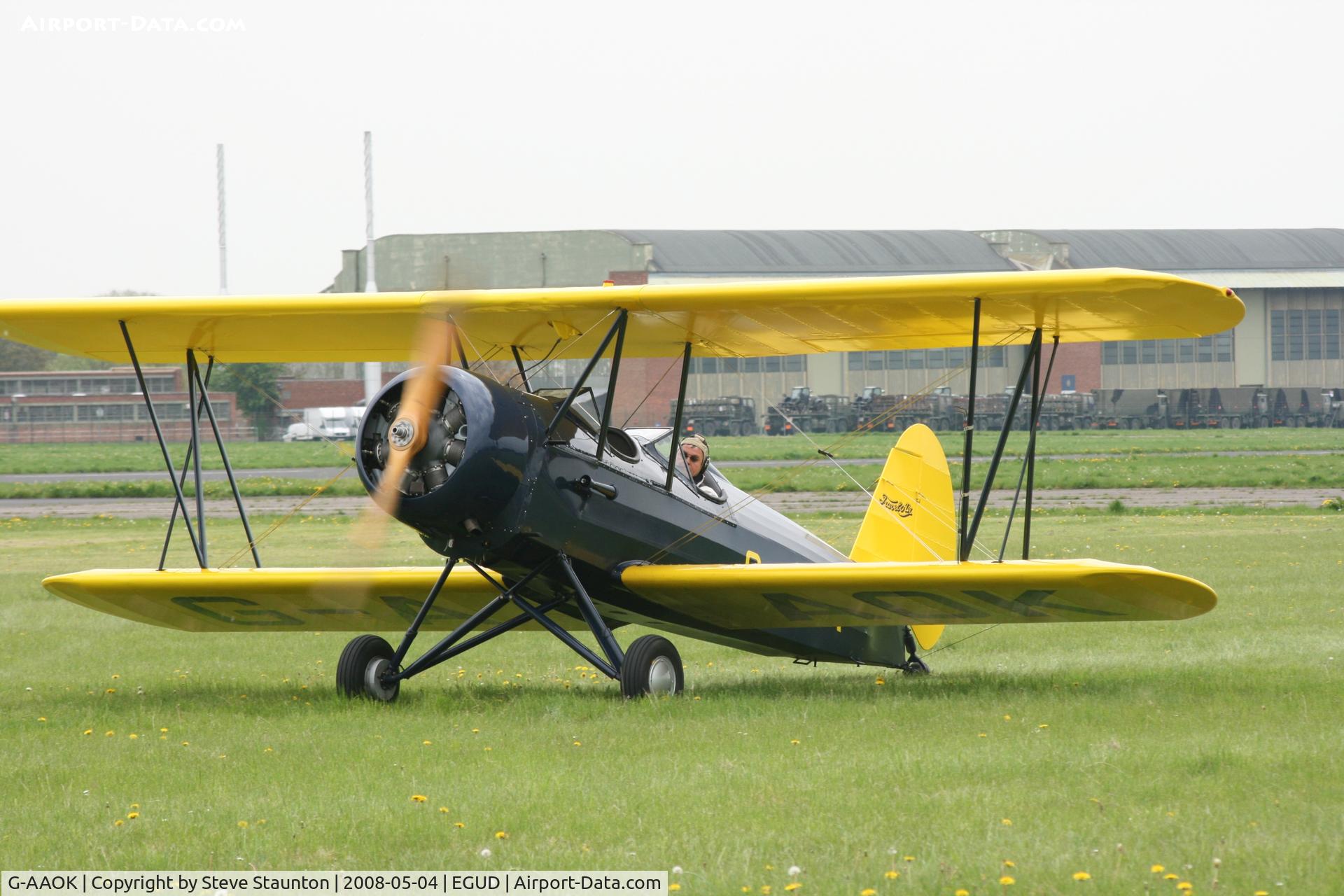 G-AAOK, 1929 Curtiss-Wright Travel Air 12Q C/N 2026, Taken at Abingdon Air & County Show 2008 in aid of the Thames Valley and Chiltern Air Ambulance (http://www.abingdonfayre.com/)