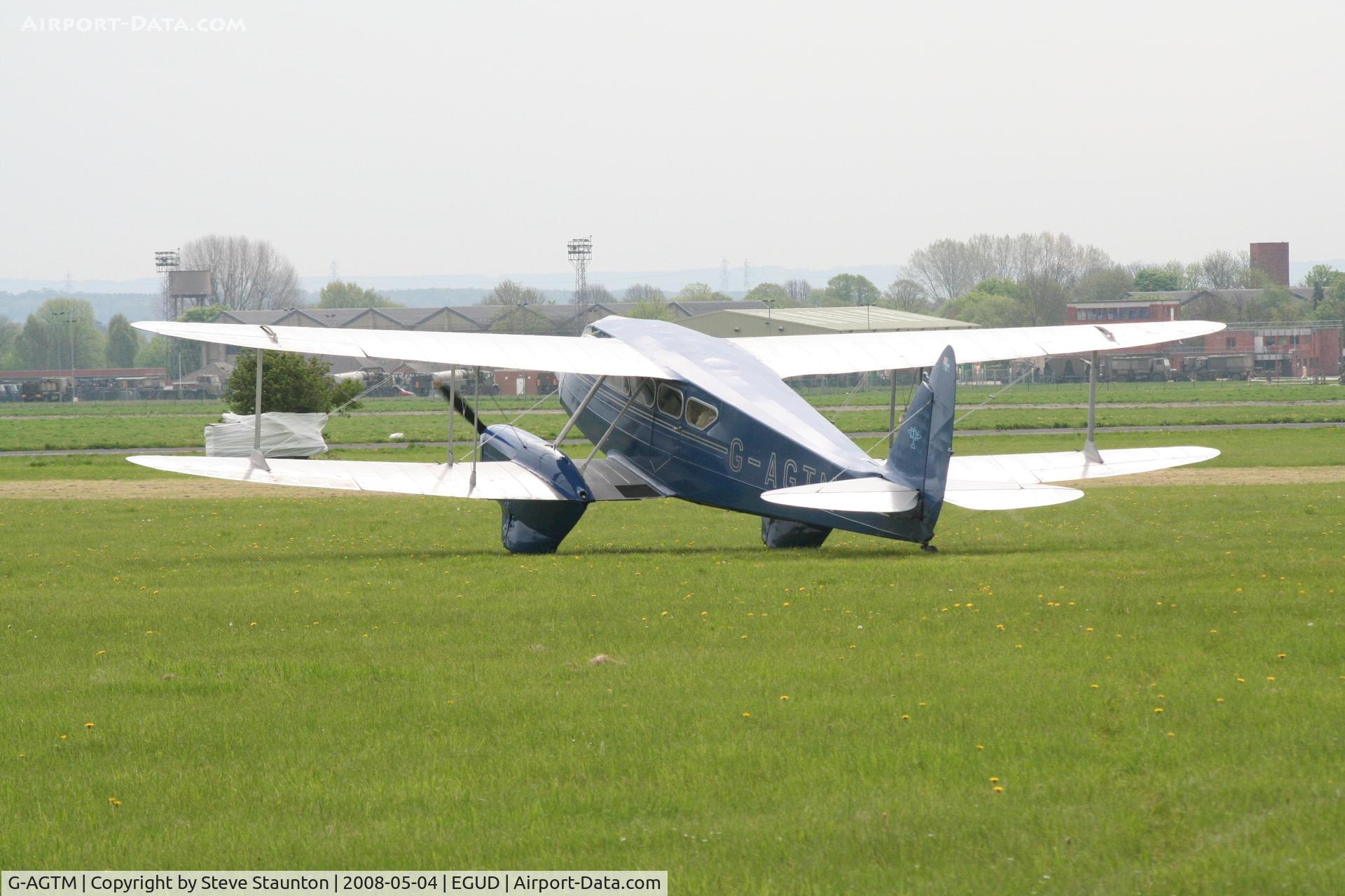 G-AGTM, 1944 De Havilland DH-89A Dominie/Dragon Rapide C/N 6746, Taken at Abingdon Air & County Show 2008 in aid of the Thames Valley and Chiltern Air Ambulance (http://www.abingdonfayre.com/)