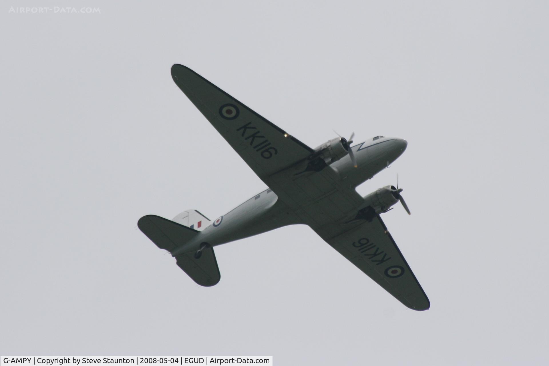 G-AMPY, 1944 Douglas C-47B-15-DK Dakota 4 C/N 26569, Taken at Abingdon Air & County Show 2008 in aid of the Thames Valley and Chiltern Air Ambulance (http://www.abingdonfayre.com/)