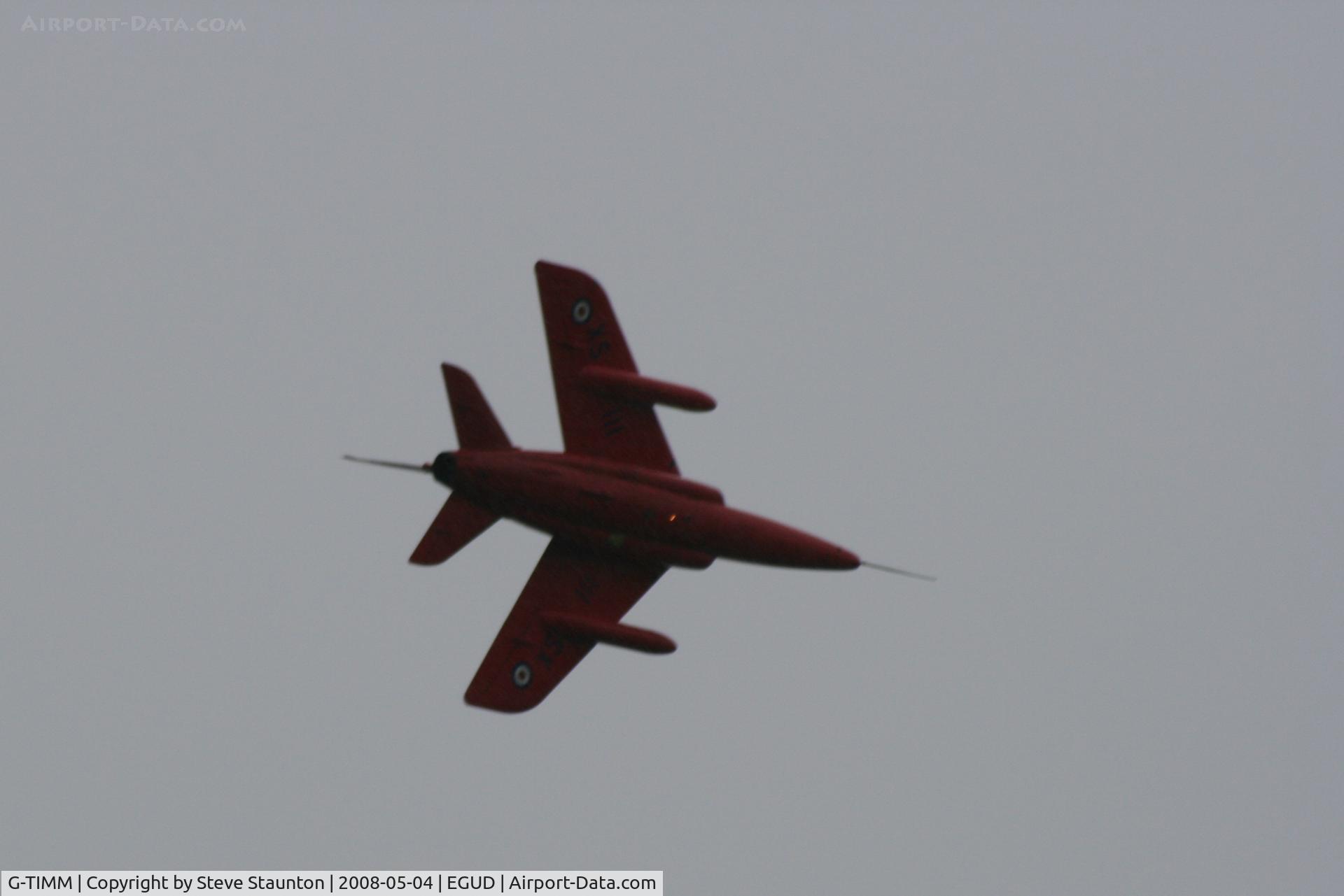 G-TIMM, 1962 Folland Gnat T.1 C/N FL519, Taken at Abingdon Air & County Show 2008 in aid of the Thames Valley and Chiltern Air Ambulance (http://www.abingdonfayre.com/)