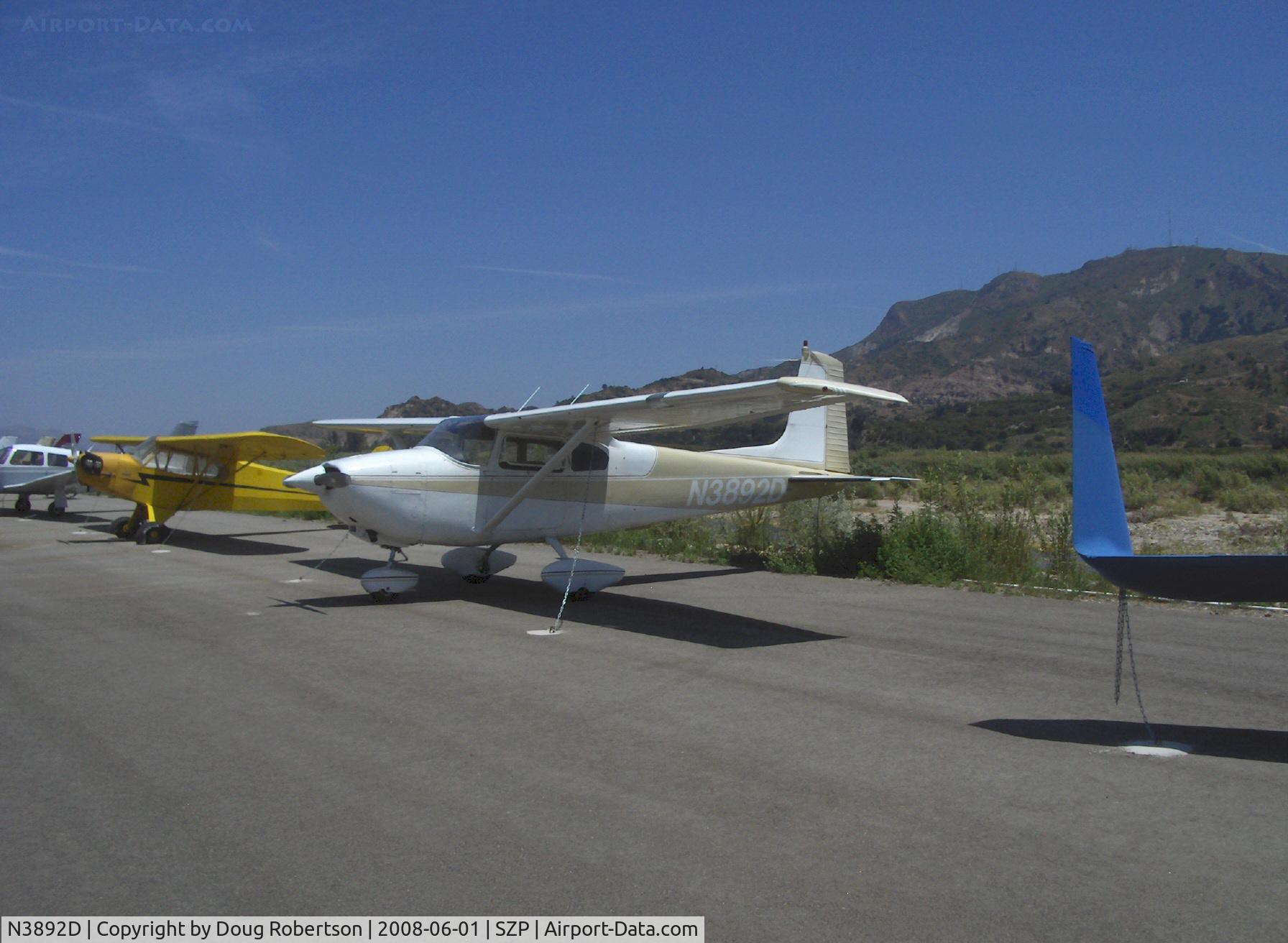 N3892D, 1957 Cessna 182A Skylane C/N 34592, 1957 Cessna 182A, Continental O-470-S 230 Hp