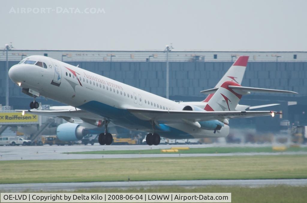 OE-LVD, 1994 Fokker 100 (F-28-0100) C/N 11515, AUSTRIAN ARROWS