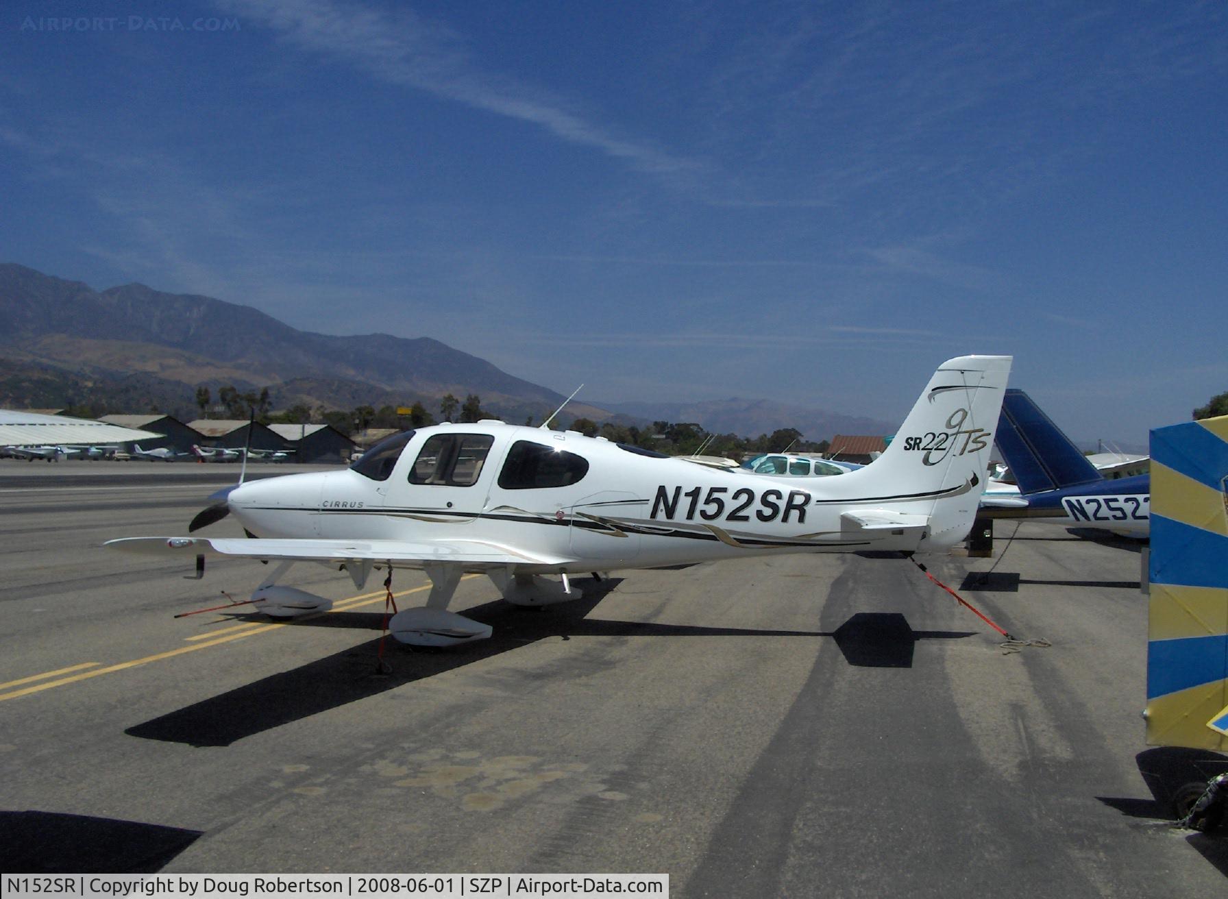 N152SR, 2006 Cirrus SR22 GTS C/N 1940, 2006 Cirrus SR22 GTS, Continental IO-550-N 310 Hp