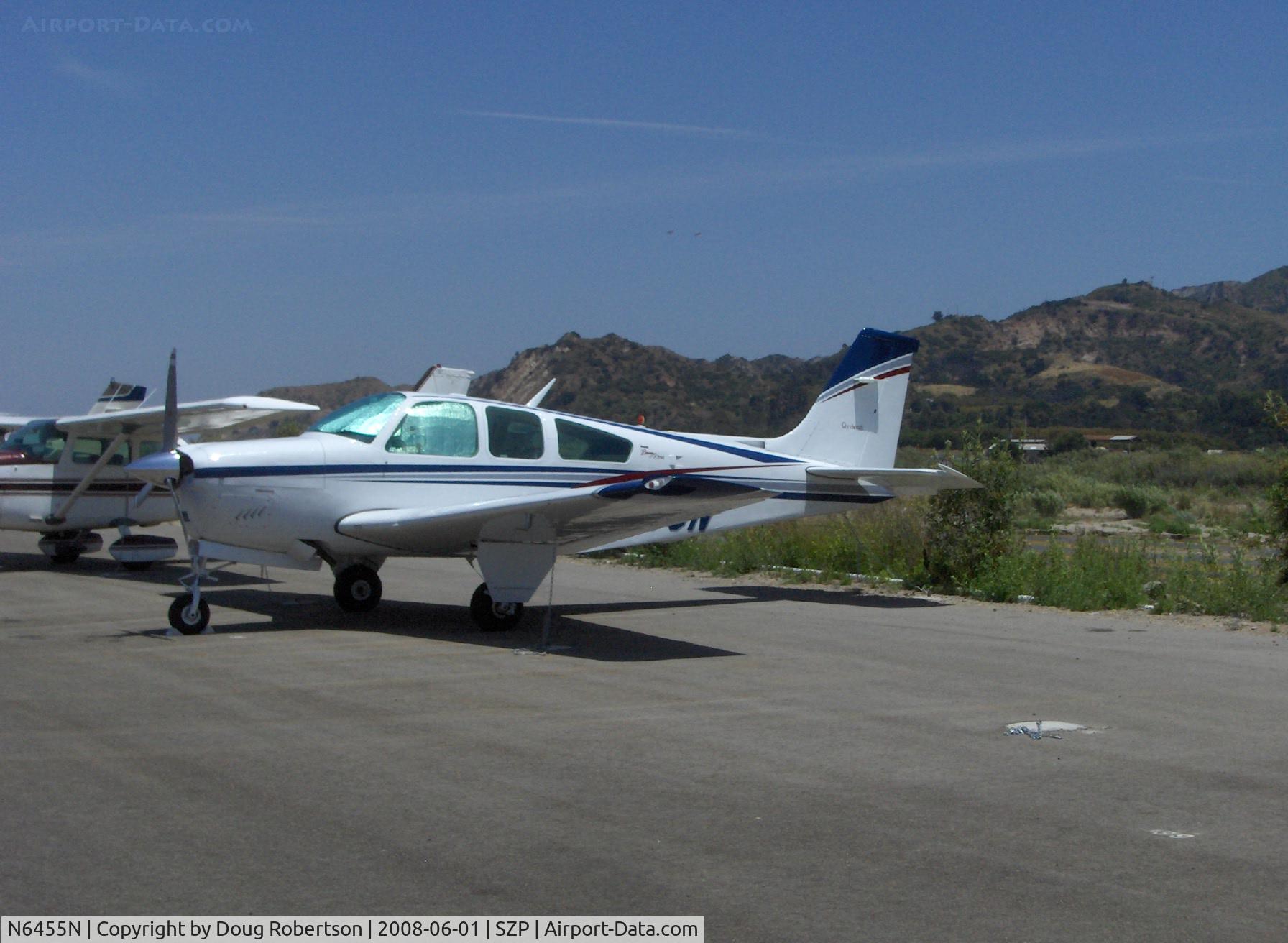 N6455N, 1973 Beech F33A Bonanza C/N CE-424, 1973 Beech f33A BONANZA, Continental IO-520-B 285 Hp, long fuselage version