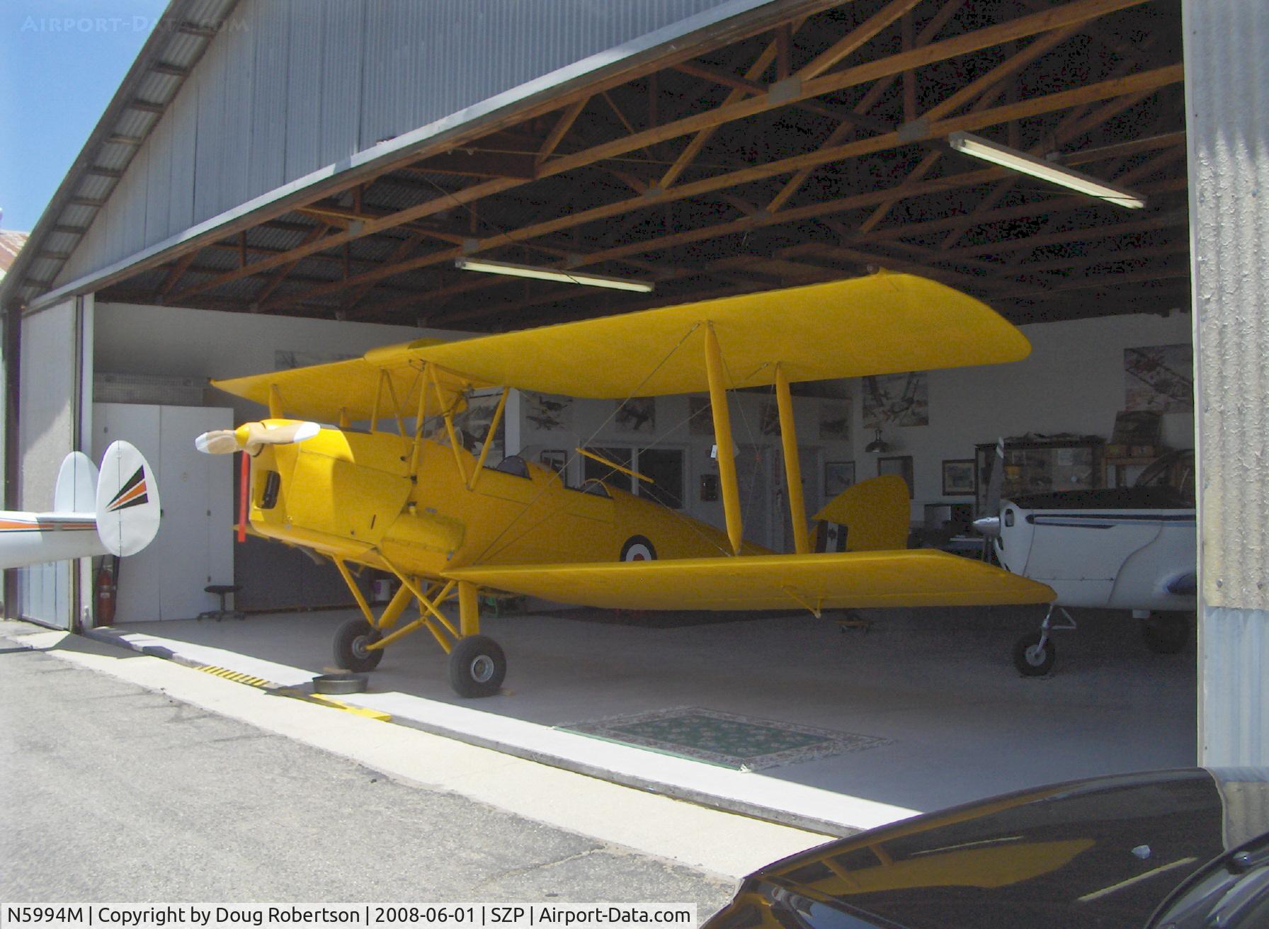 N5994M, 1942 De Havilland Canada DH-82C Tiger Moth C/N DHC1297, 1942 DeHavilland DH 82C TIGER MOTH, DH Gipsy Major 1C 142 Hp