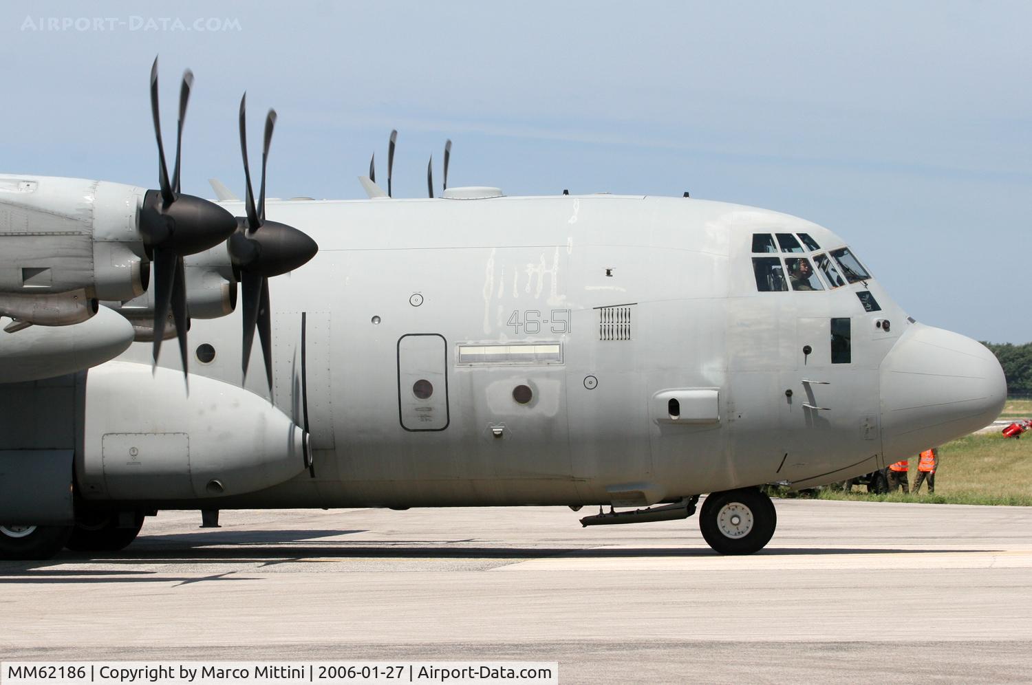 MM62186, Lockheed Martin C-130J-30 Super Hercules C/N 382-5520, At Pratica di Mare AB