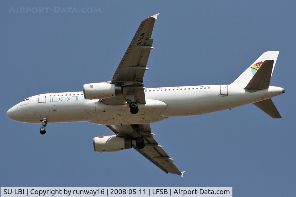 SU-LBI, 1997 Airbus A320-232 C/N 667, Lotus landing on rwy 34 inbound from Hurgada