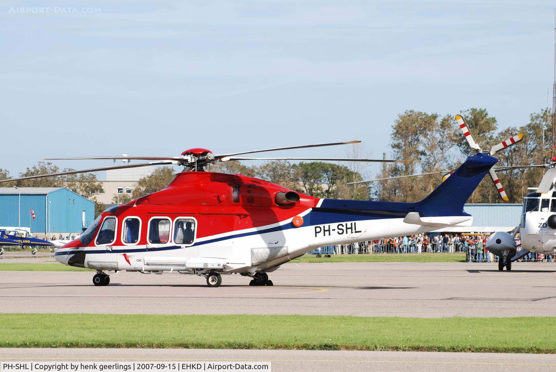 PH-SHL, 2006 Agusta AB-139 C/N 31041, Heldair Maritime Air Show Den Helder Airport