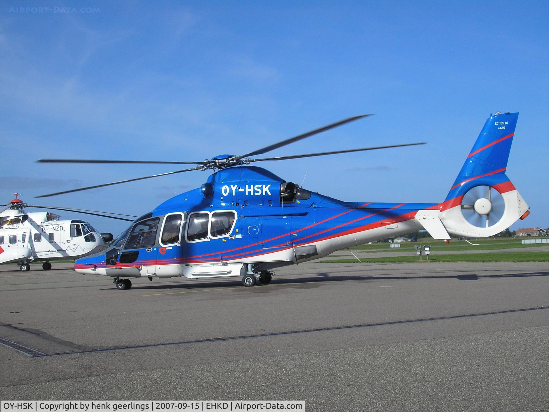 OY-HSK, 2003 Eurocopter EC-155B C/N 6660, Heldair Maritime Air Show Den Helder Airport