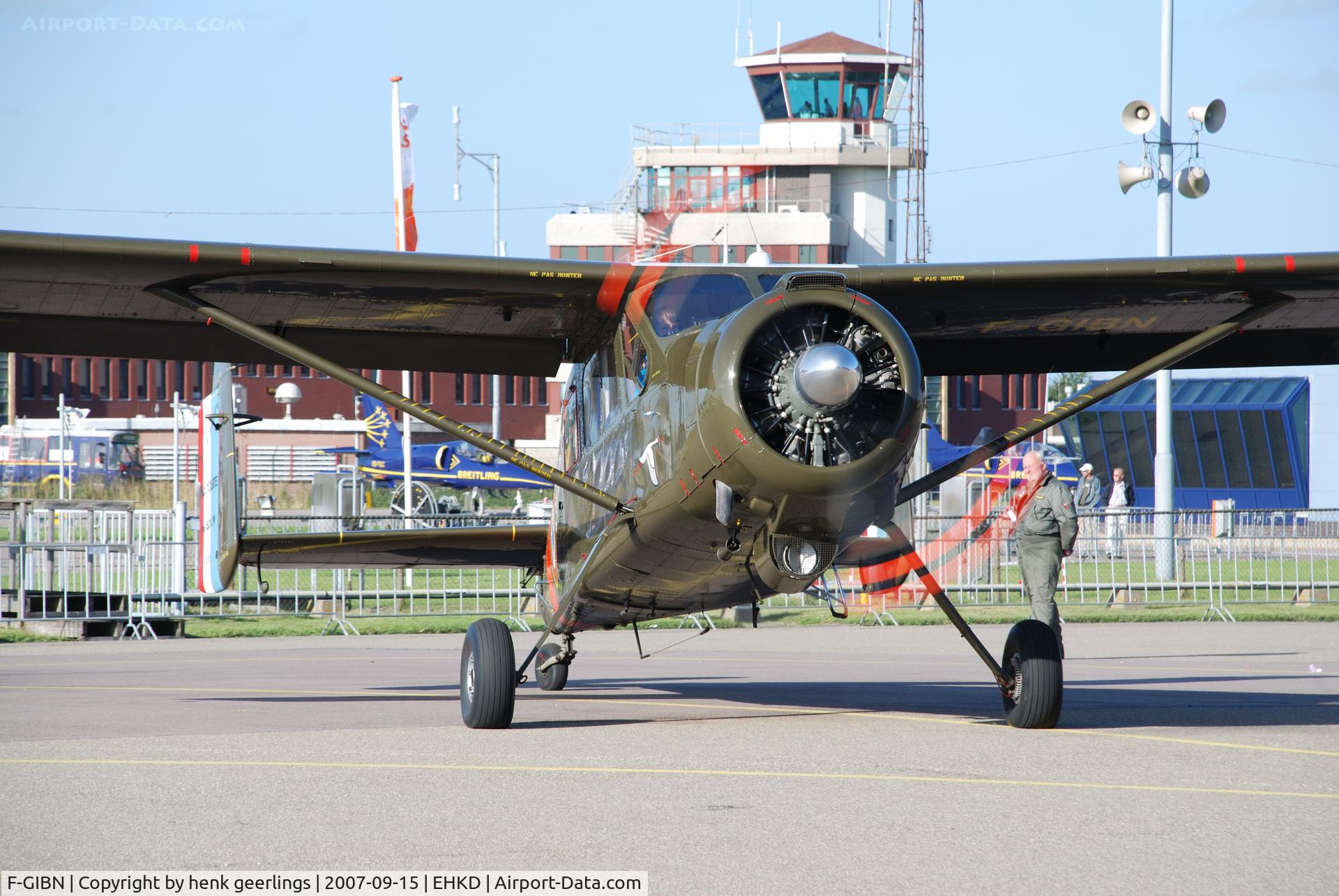 F-GIBN, Max Holste MH-1521M Broussard C/N 317, Heldair Maritime Air Show Den Helder Airport