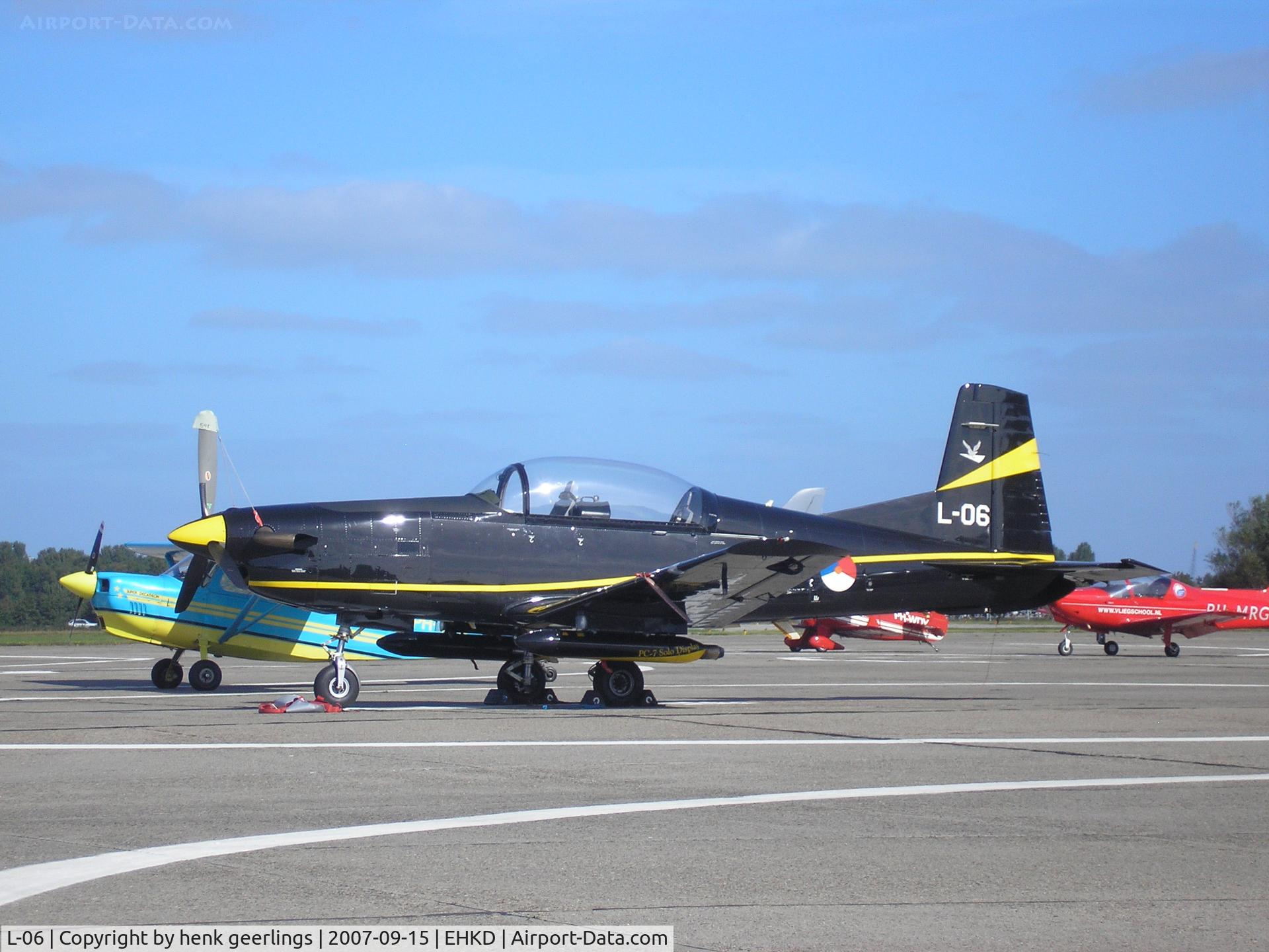 L-06, Pilatus PC-7 Turbo Trainer C/N 543, Heldair Maritime Air Show Den Helder Airport