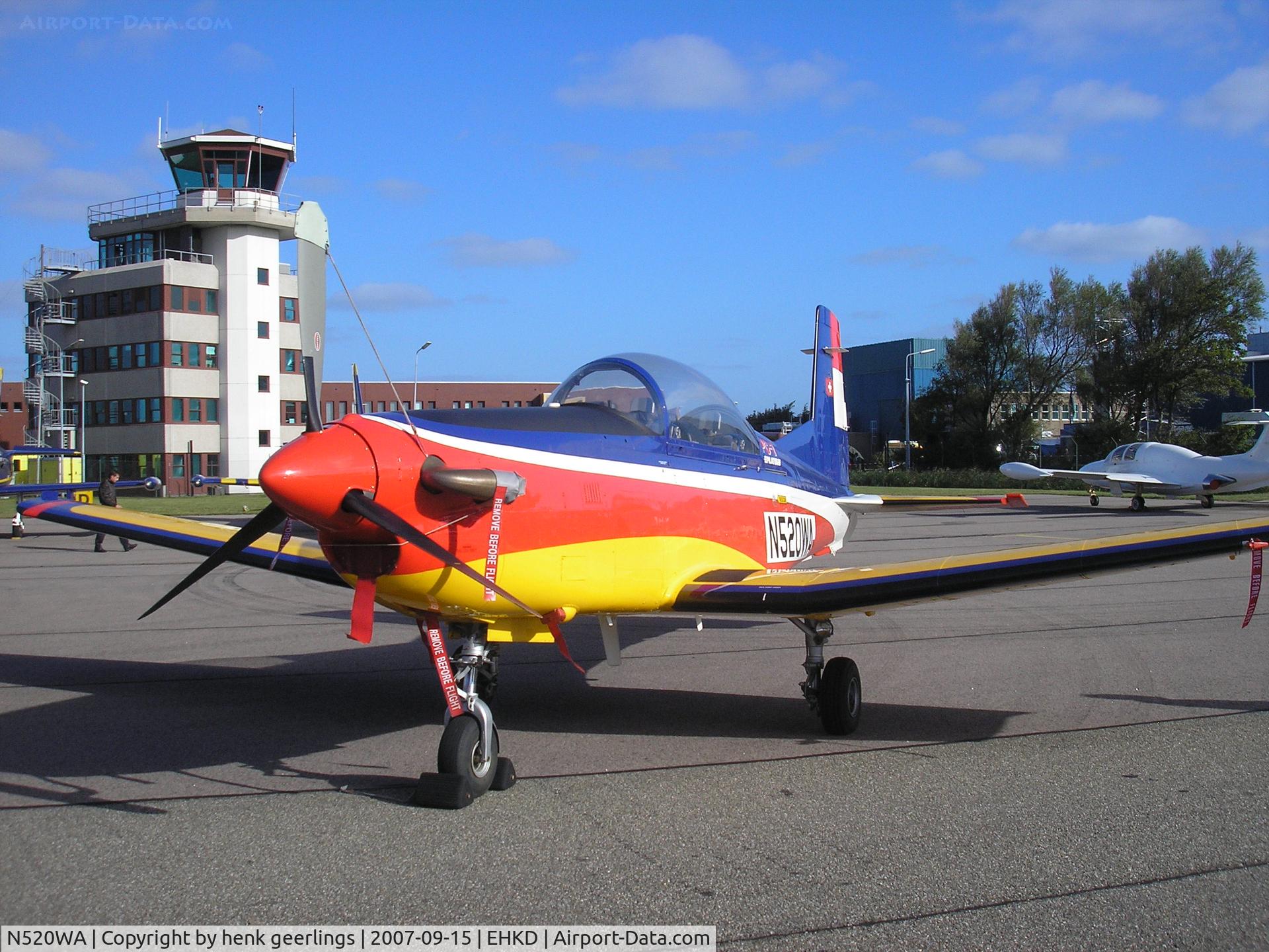 N520WA, 1987 Pilatus PC-7 C/N 520, Heldair Maritime Air Show Den Helder Airport