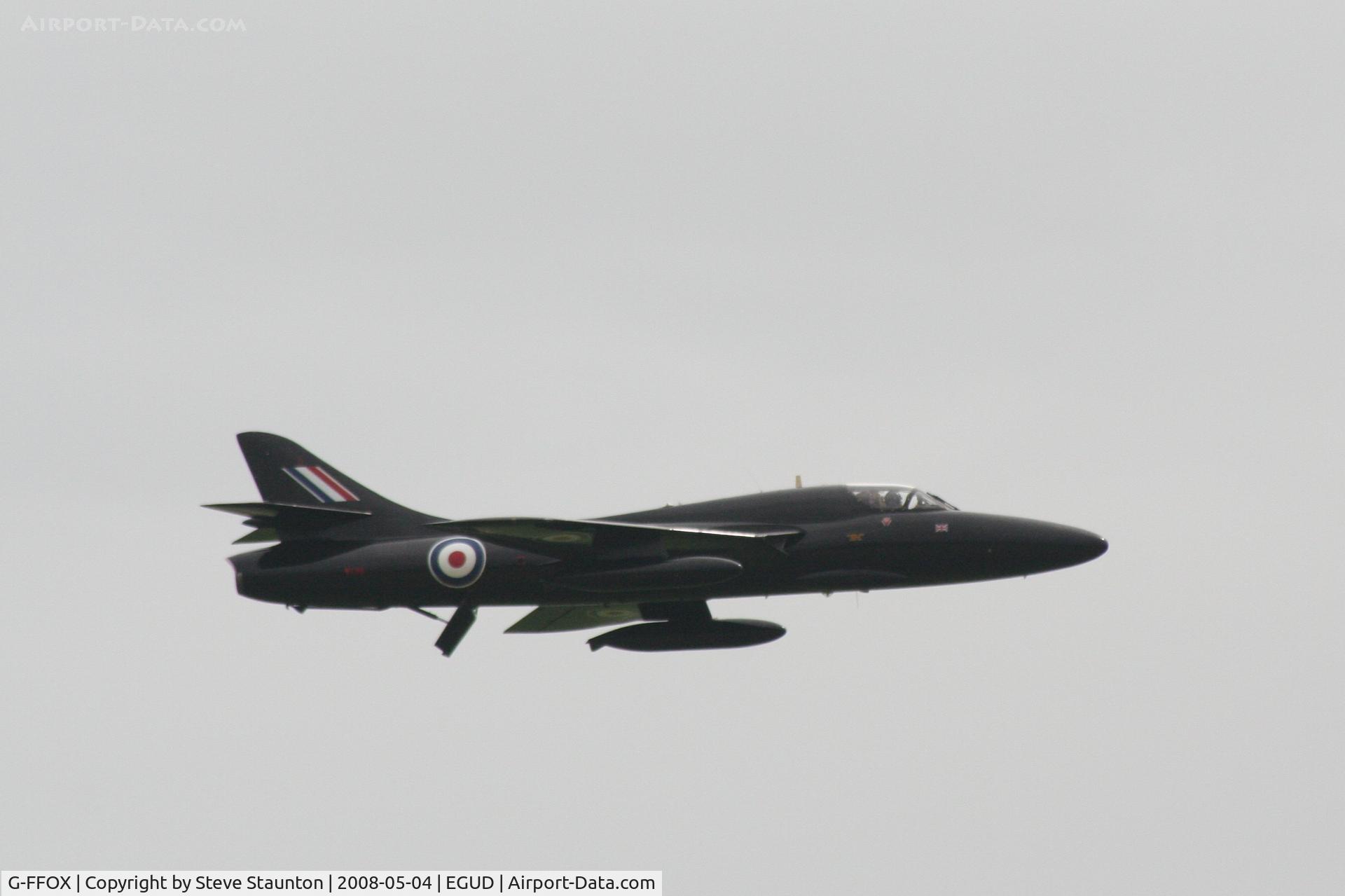G-FFOX, 1955 Hawker Hunter T.7B C/N 41H-670792, Taken at Abingdon Air & County Show 2008 in aid of the Thames Valley and Chiltern Air Ambulance (http://www.abingdonfayre.com/)