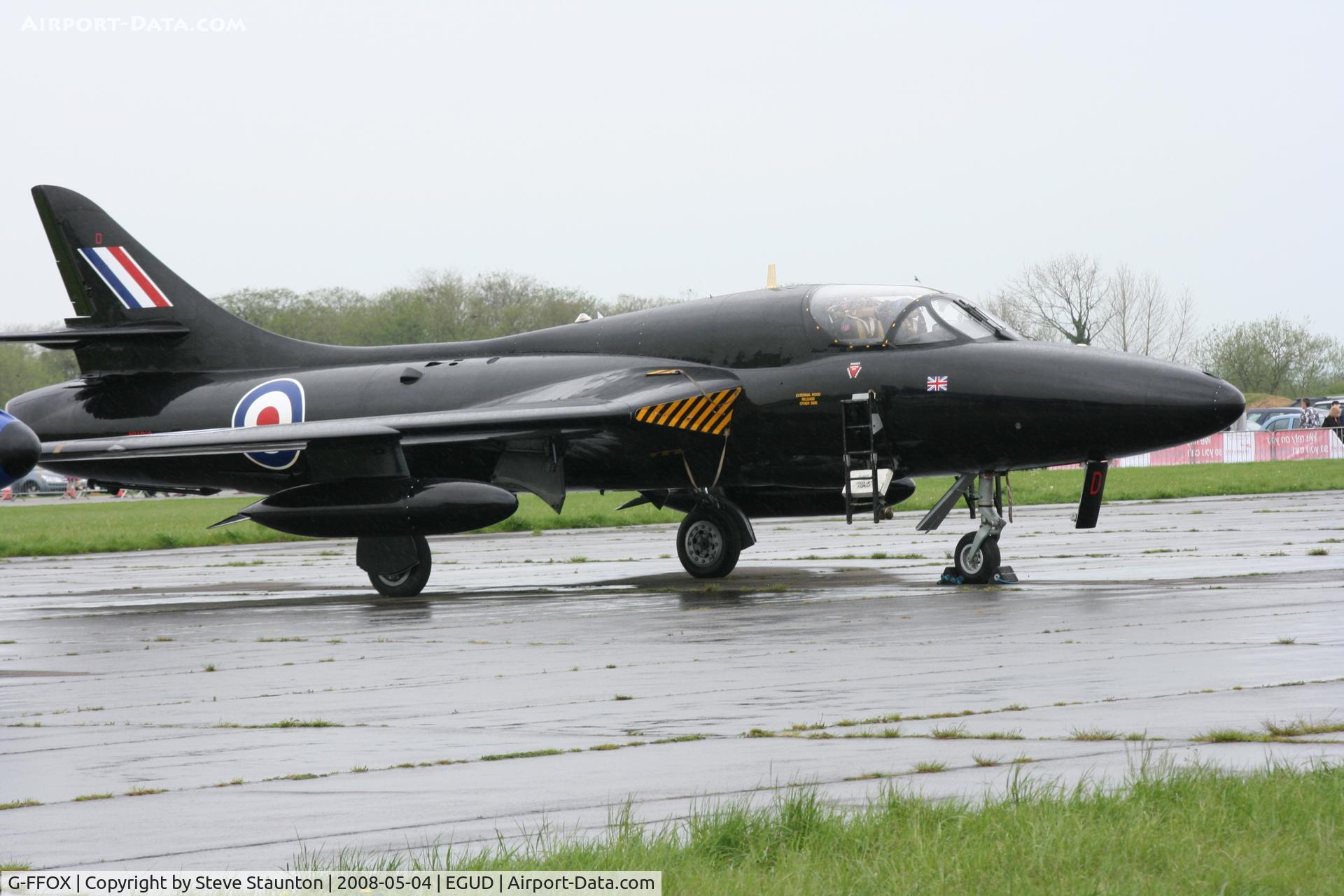 G-FFOX, 1955 Hawker Hunter T.7B C/N 41H-670792, Taken at Abingdon Air & County Show 2008 in aid of the Thames Valley and Chiltern Air Ambulance (http://www.abingdonfayre.com/)