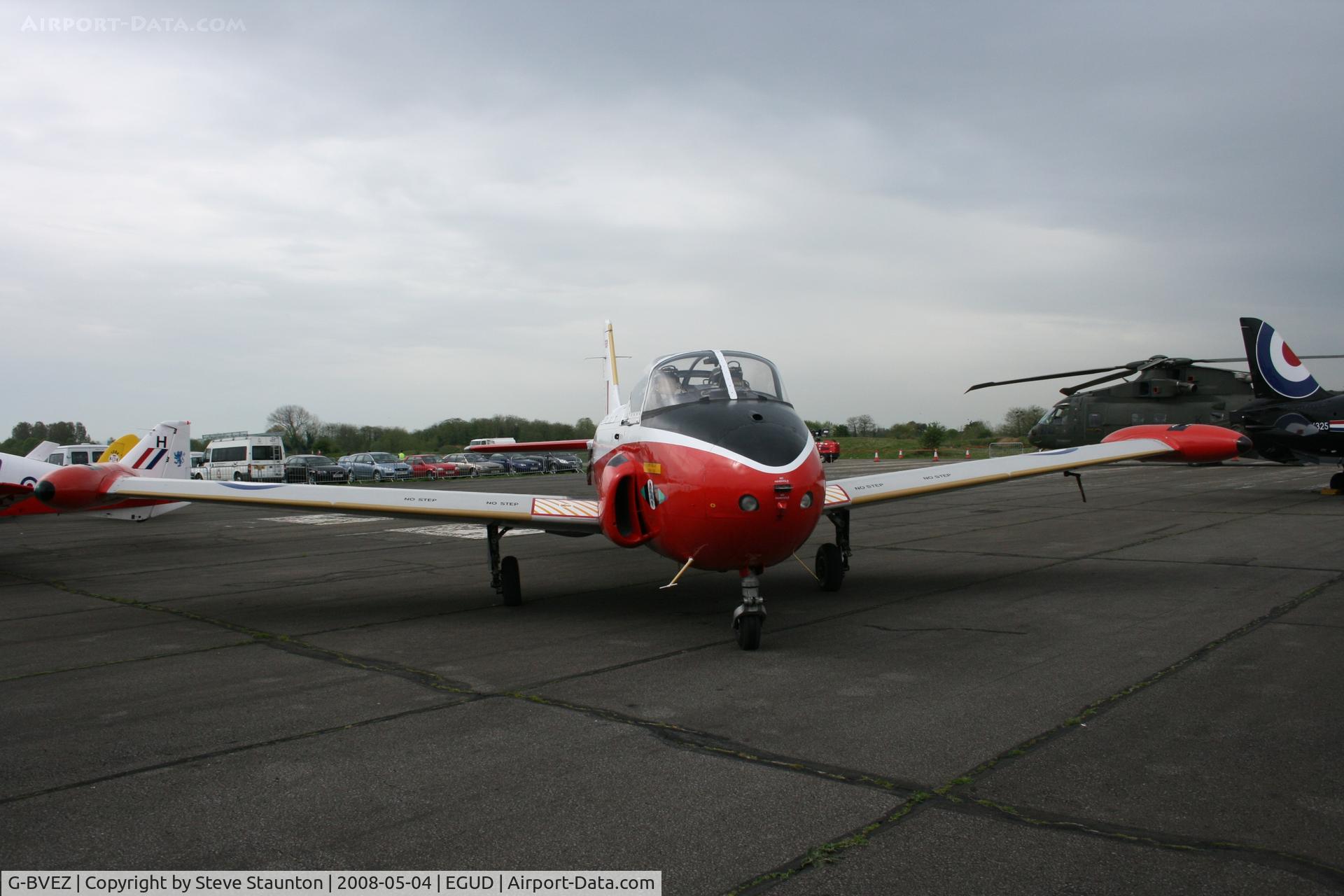 G-BVEZ, 1960 Hunting P-84 Jet Provost T.3A C/N PAC/W/9287, Taken at Abingdon Air & County Show 2008 in aid of the Thames Valley and Chiltern Air Ambulance (http://www.abingdonfayre.com/)