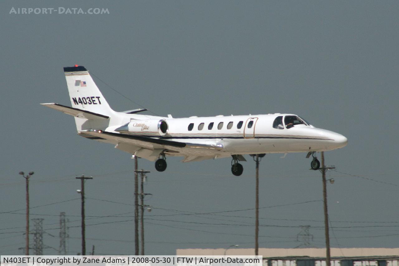 N403ET, 1999 Cessna 560 Citation Ultra C/N 560-0535, At Meacham Field
