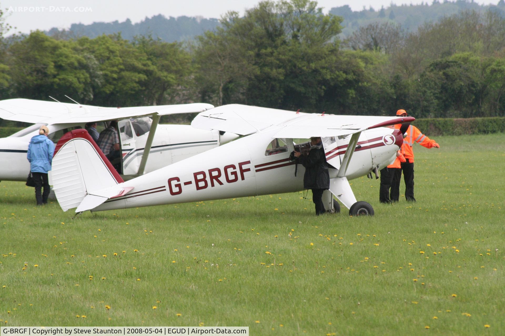 G-BRGF, 1947 Luscombe 8E Silvaire C/N 5475, Taken at Abingdon Air & County Show 2008 in aid of the Thames Valley and Chiltern Air Ambulance (http://www.abingdonfayre.com/)