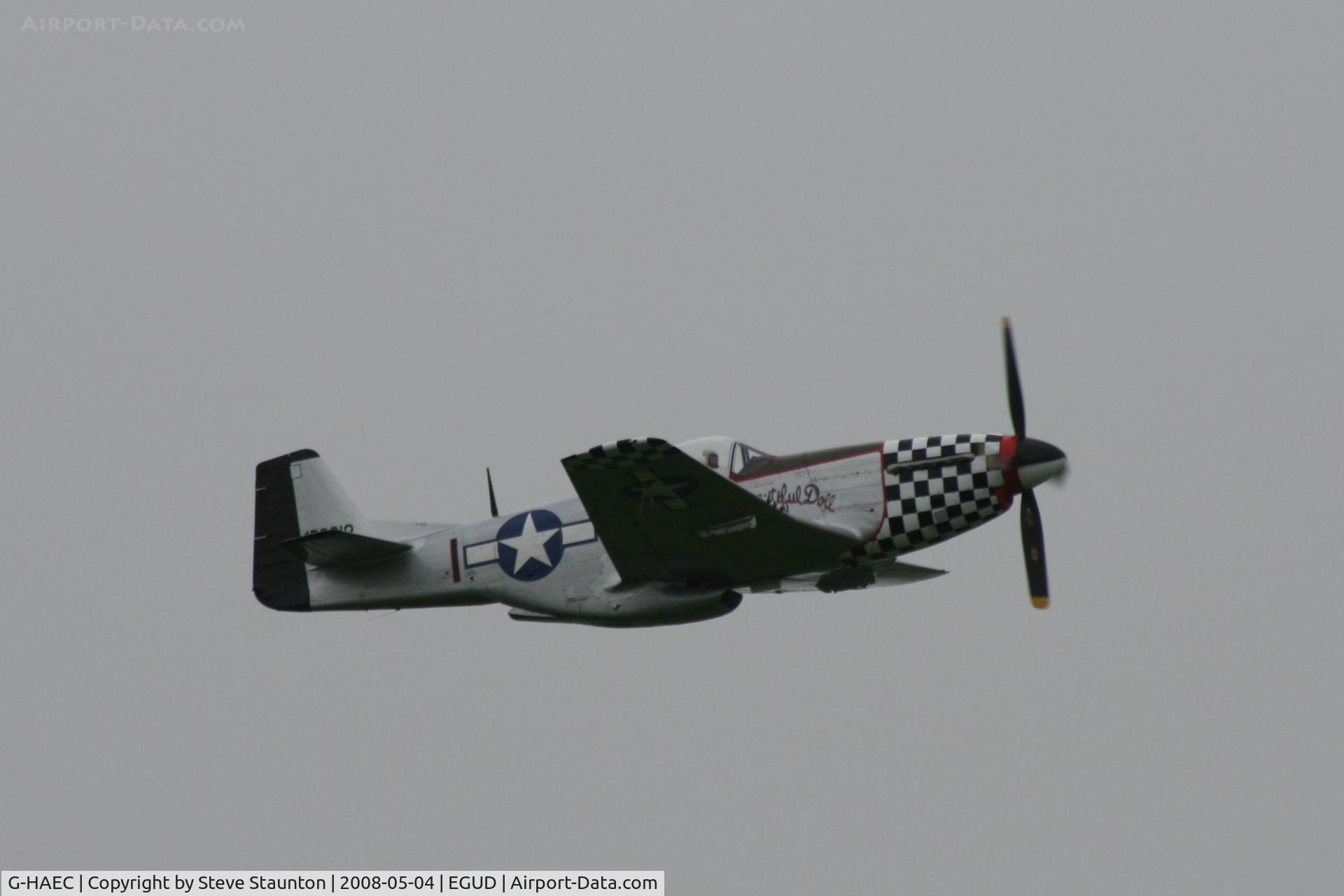 G-HAEC, 1951 Commonwealth CA-18 Mustang 22 (P-51D) C/N CACM-192-1517, Taken at Abingdon Air & County Show 2008 in aid of the Thames Valley and Chiltern Air Ambulance (http://www.abingdonfayre.com/)