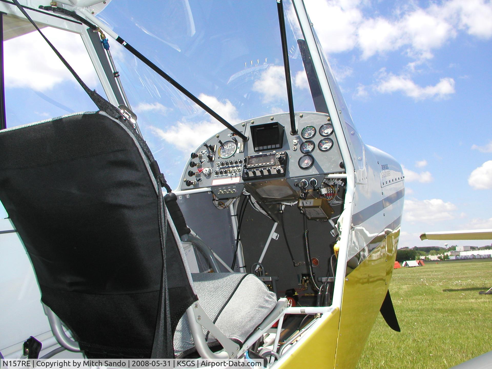 N157RE, 2007 Rans S-7LS Courier C/N 0806442, Fleming Field Fly-In 2008.