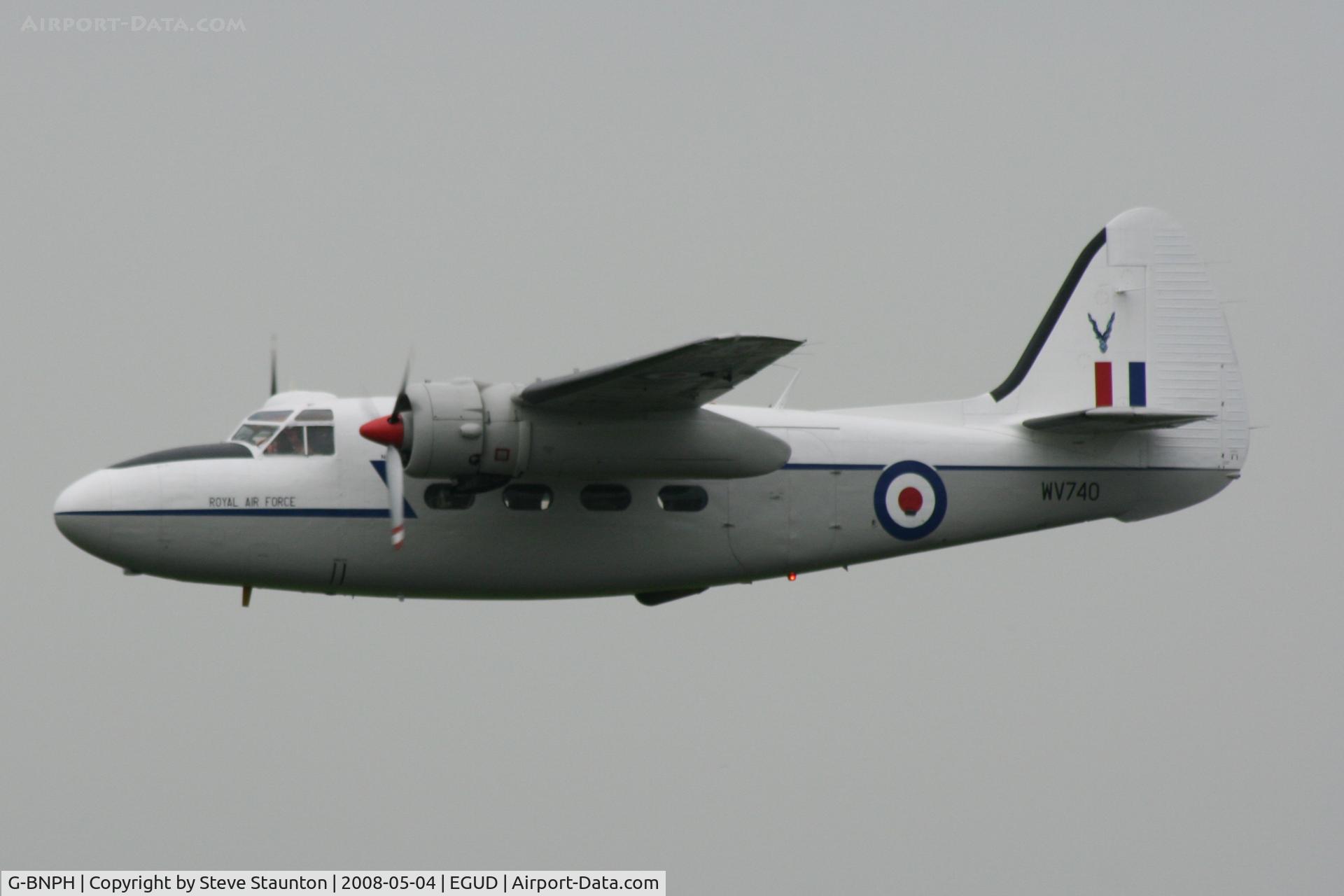 G-BNPH, 1955 Hunting Percival P-66 Pembroke C1 C/N PAC/66/027, Taken at Abingdon Air & County Show 2008 in aid of the Thames Valley and Chiltern Air Ambulance (http://www.abingdonfayre.com/)