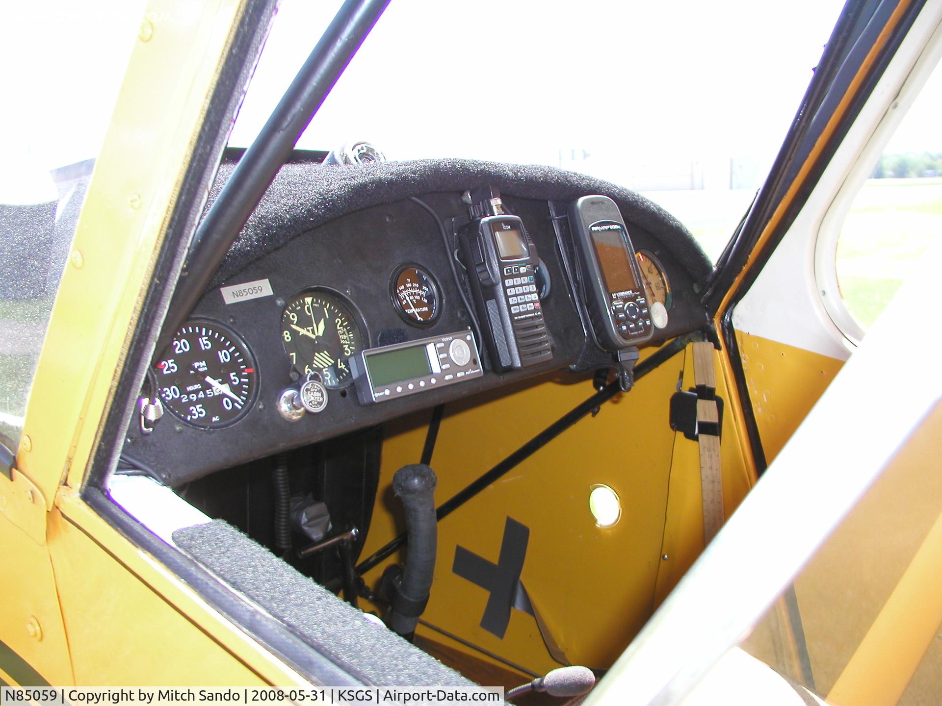 N85059, 1946 Aeronca 7AC Champion C/N 7AC-3786, Fleming Field Fly-In 2008.