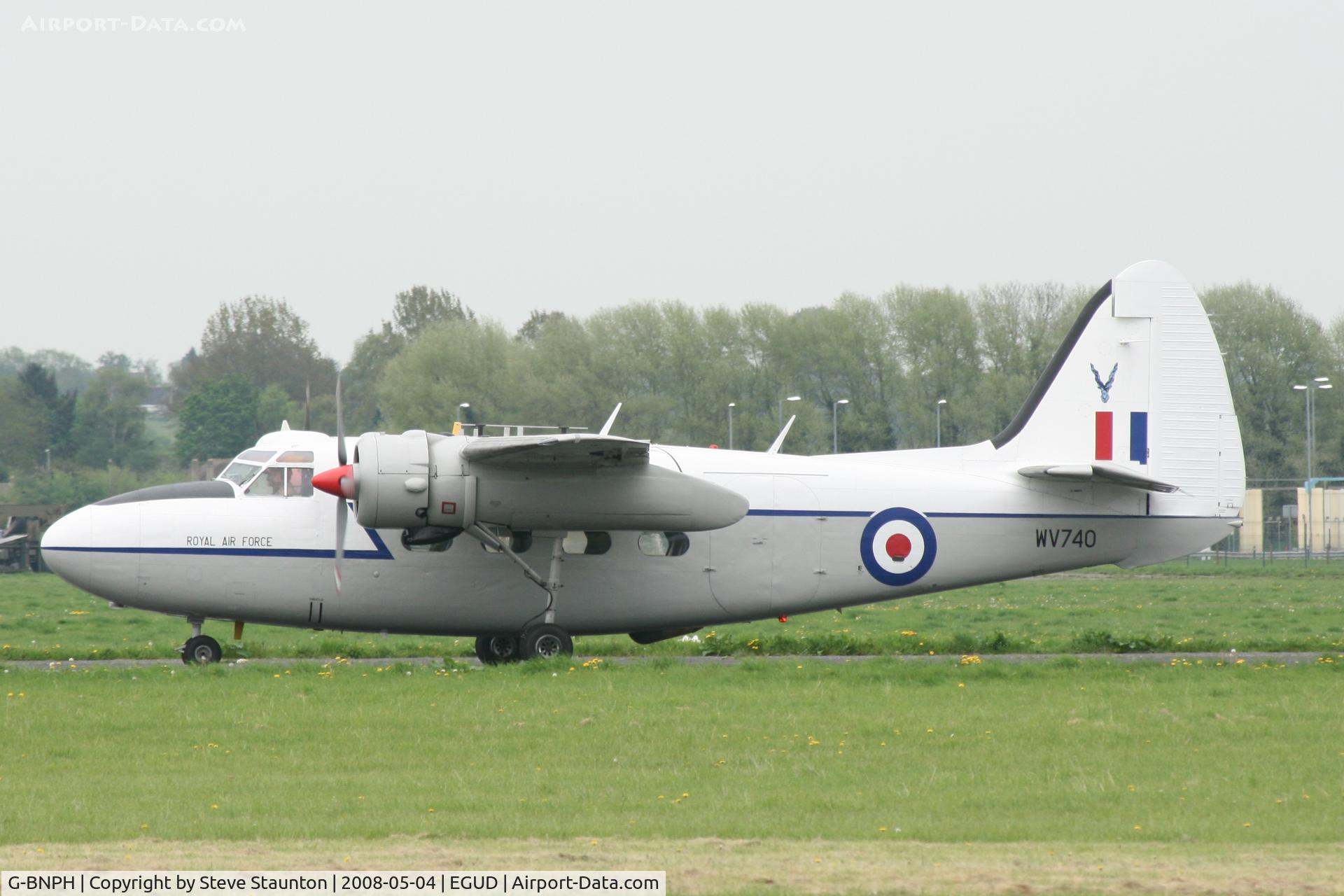 G-BNPH, 1955 Hunting Percival P-66 Pembroke C1 C/N PAC/66/027, Taken at Abingdon Air & County Show 2008 in aid of the Thames Valley and Chiltern Air Ambulance (http://www.abingdonfayre.com/)